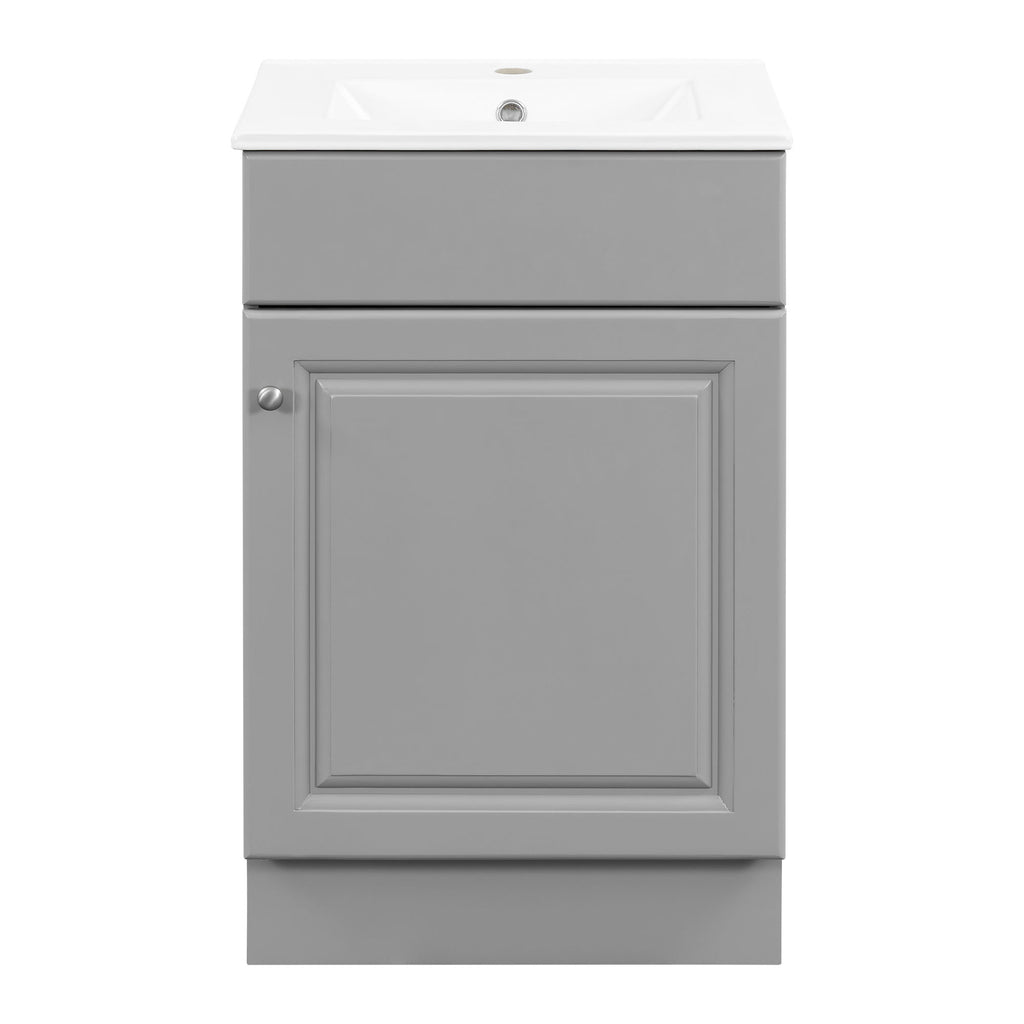 Bathroom Vanity With Sink, Cabinet With Adjustable Shelf