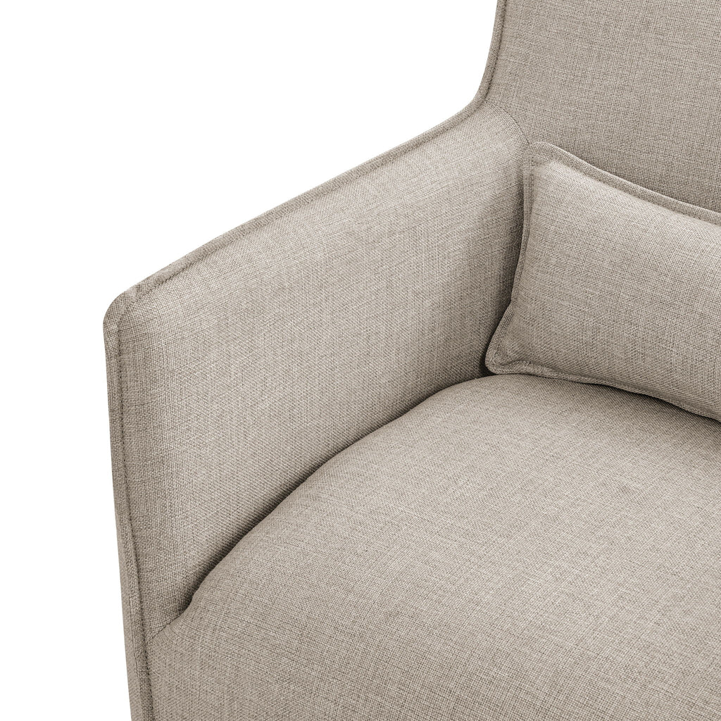 Ayla - Swivel Accent Chair With Matching Lumbar Pillow