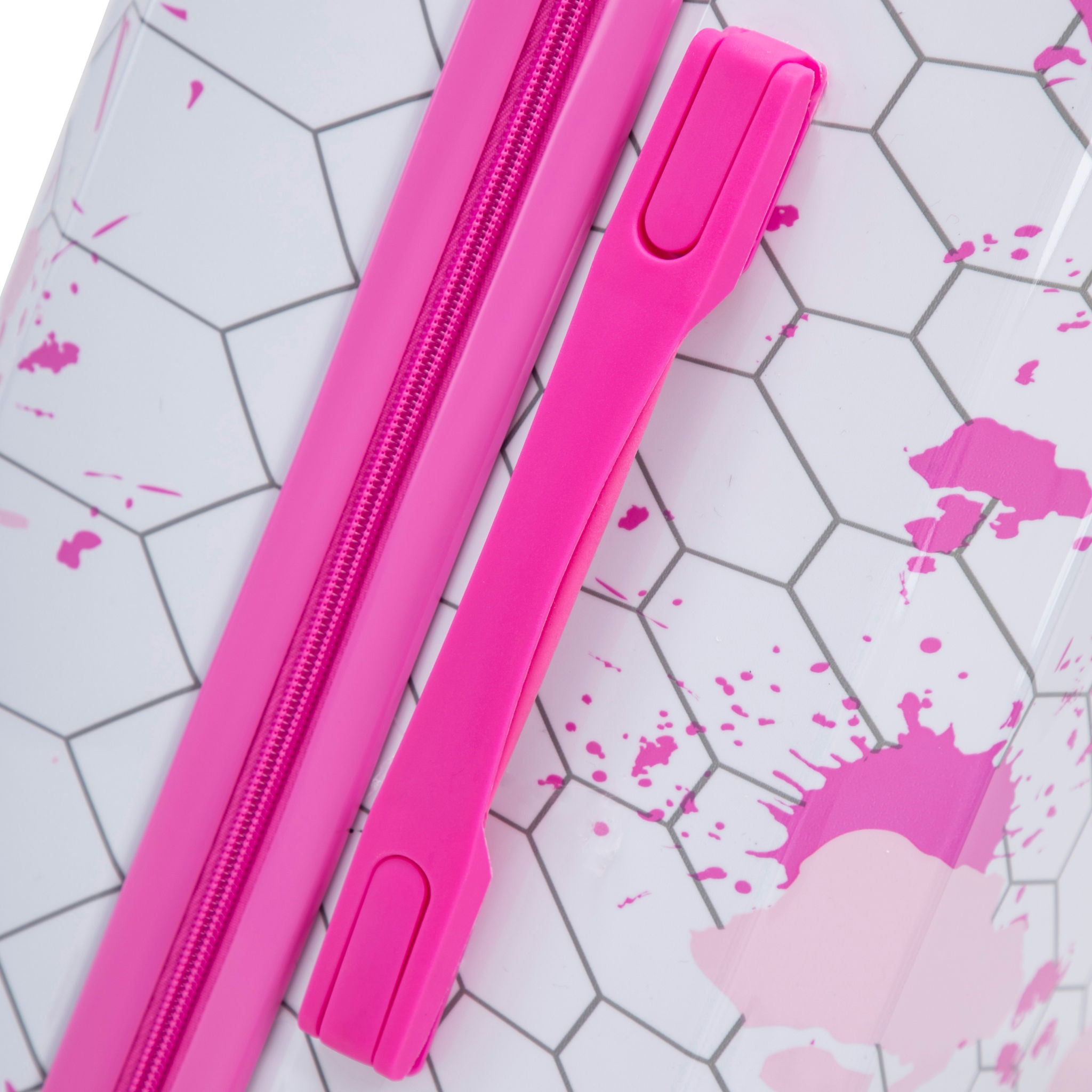 Luggage With Printed Pattern, Combination Lock