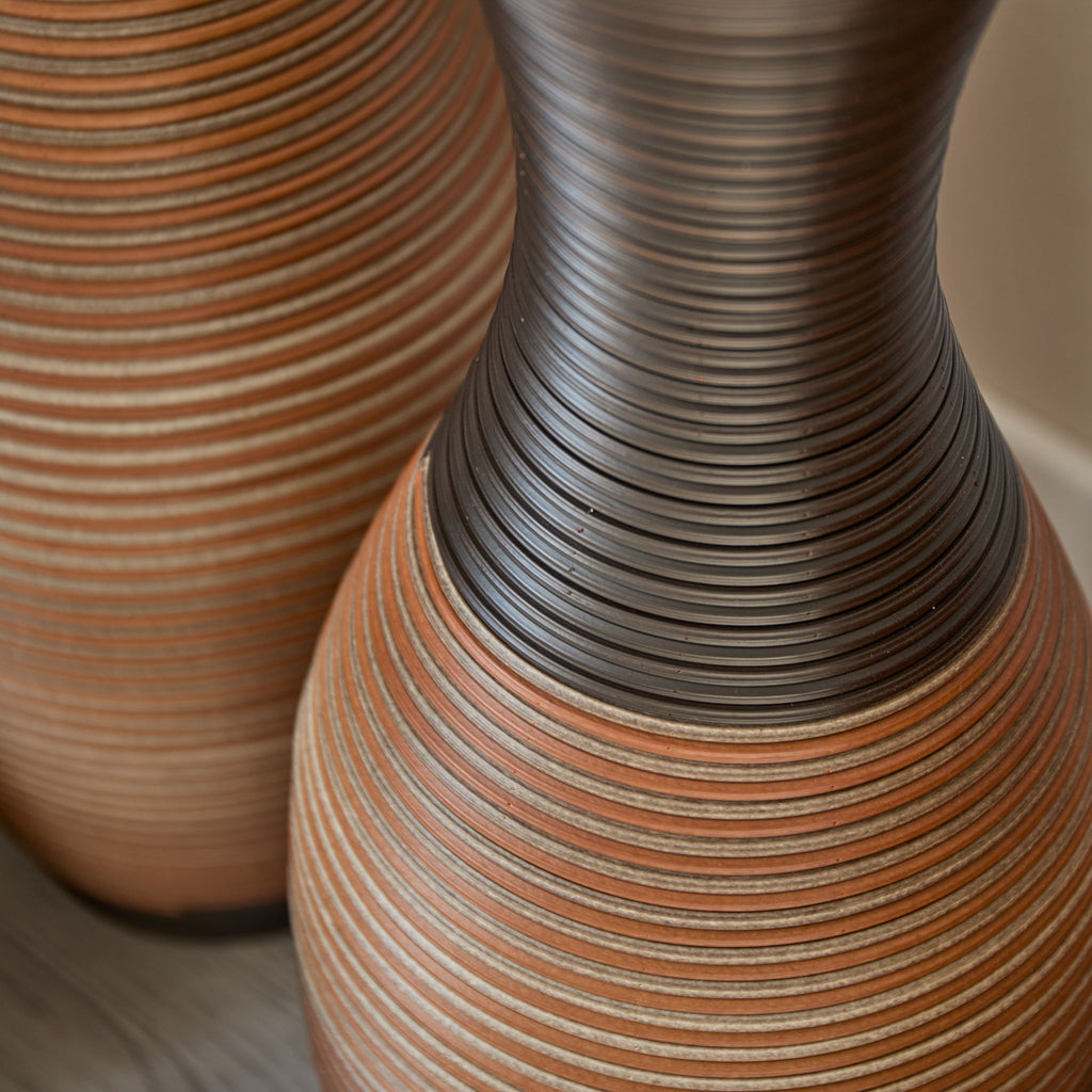 Designer Floor Vases, Large Vases For Home Decor Flooring (Set of 3)