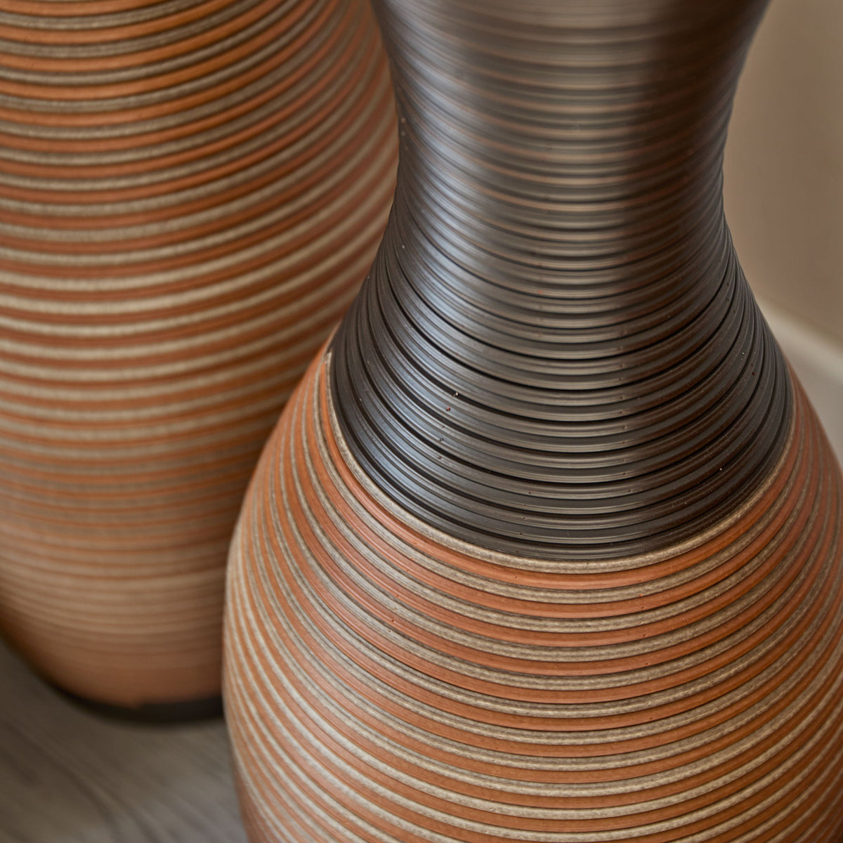 Designer Floor Vases, Large Vases For Home Decor Flooring (Set of 3)