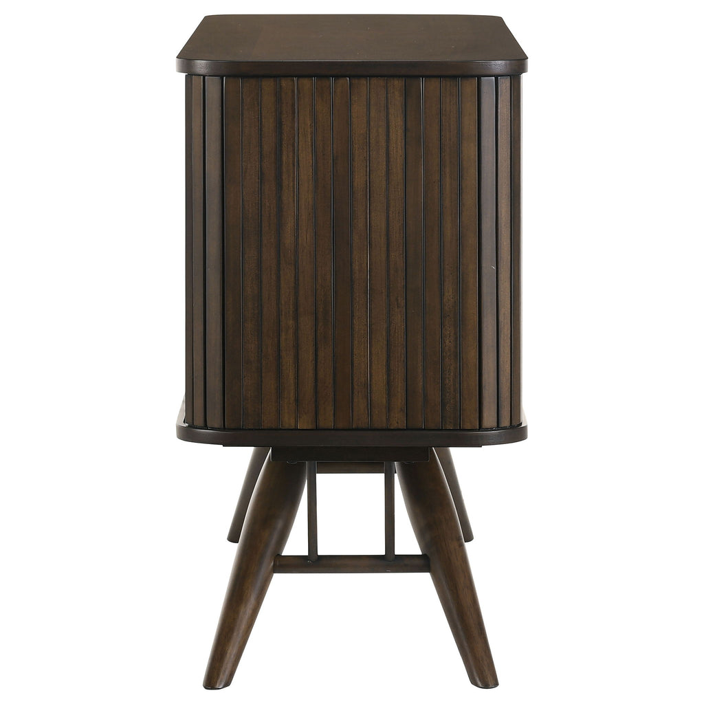 Wes - 2 Door Sideboard Buffet Storage Cabinet - Walnut