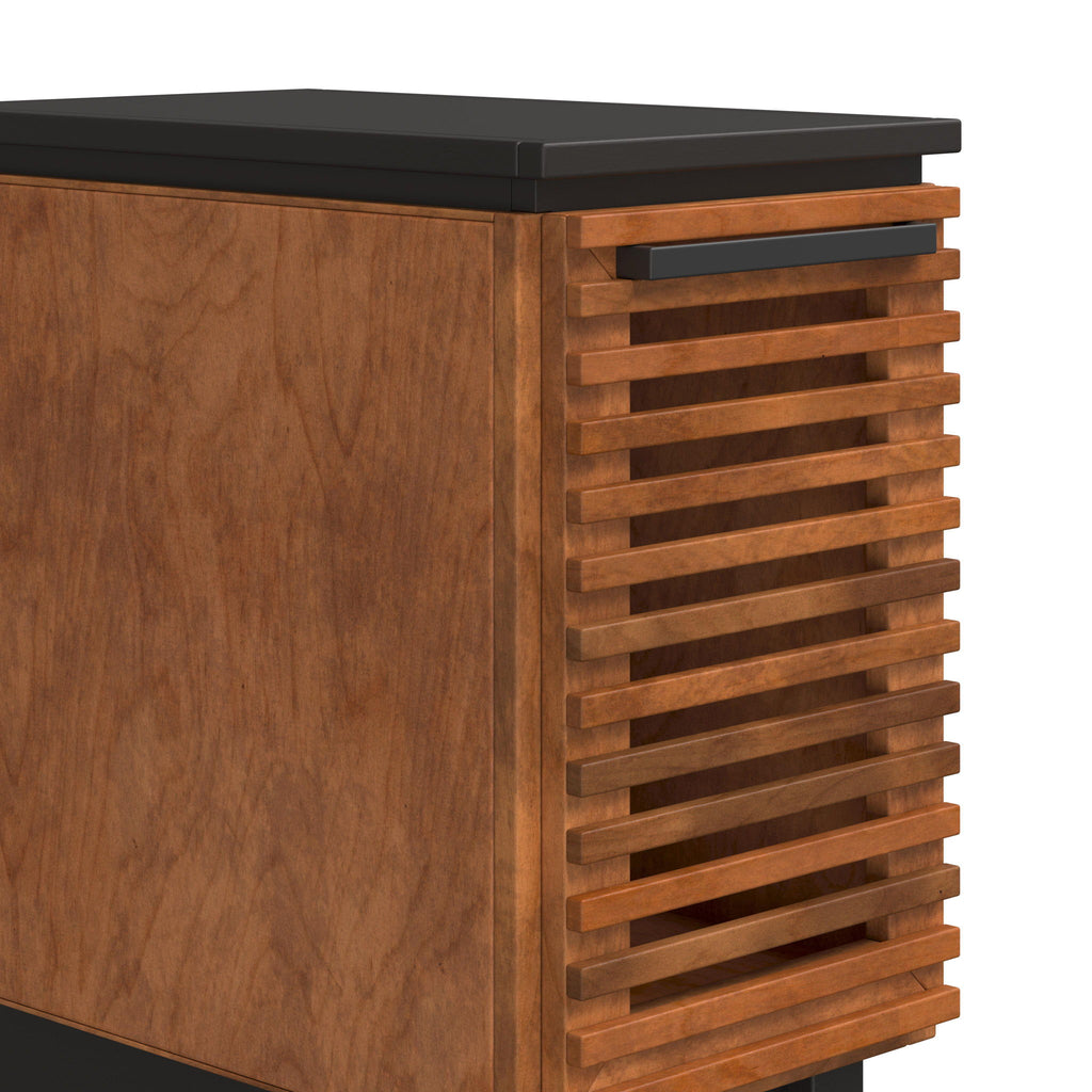 Chairside Table - Black / Bourbon