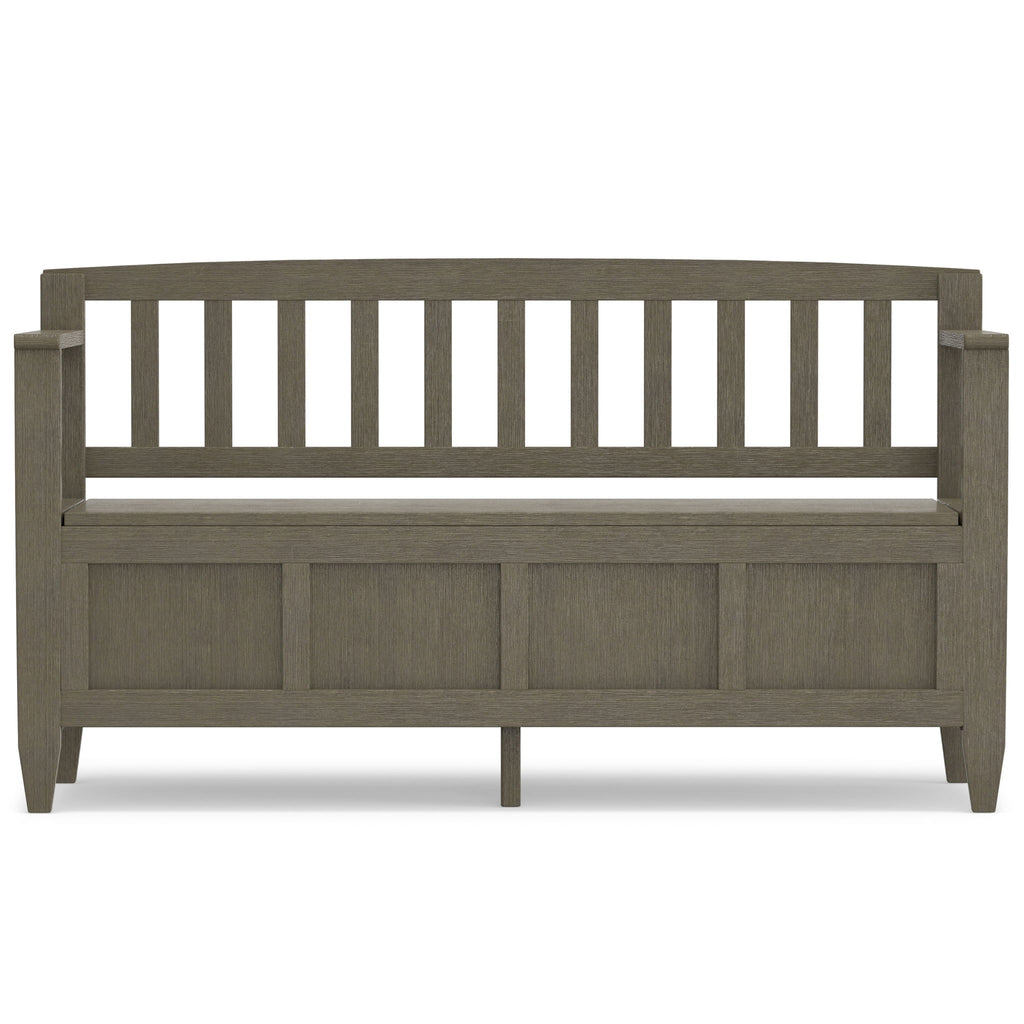 Brooklyn - Entryway Storage Bench - Farmhouse Gray