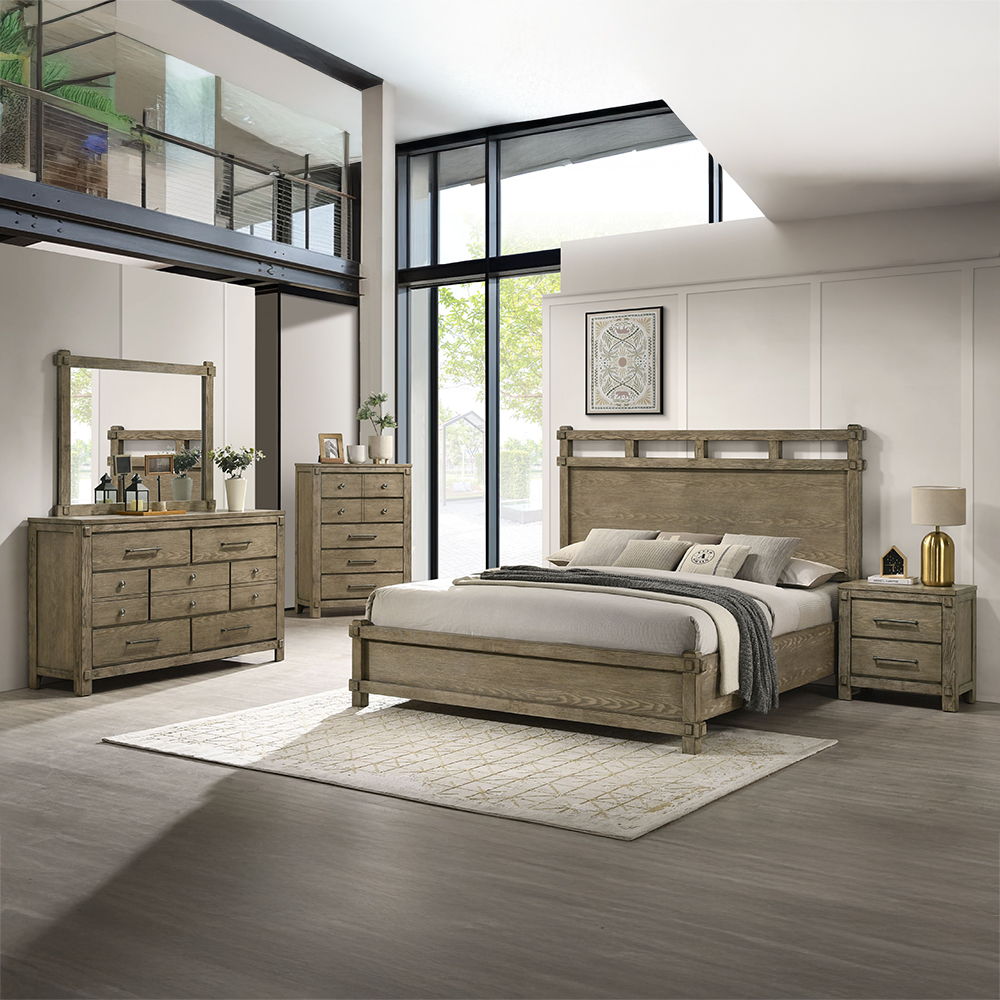 Colton - Dresser - Antique White Oak