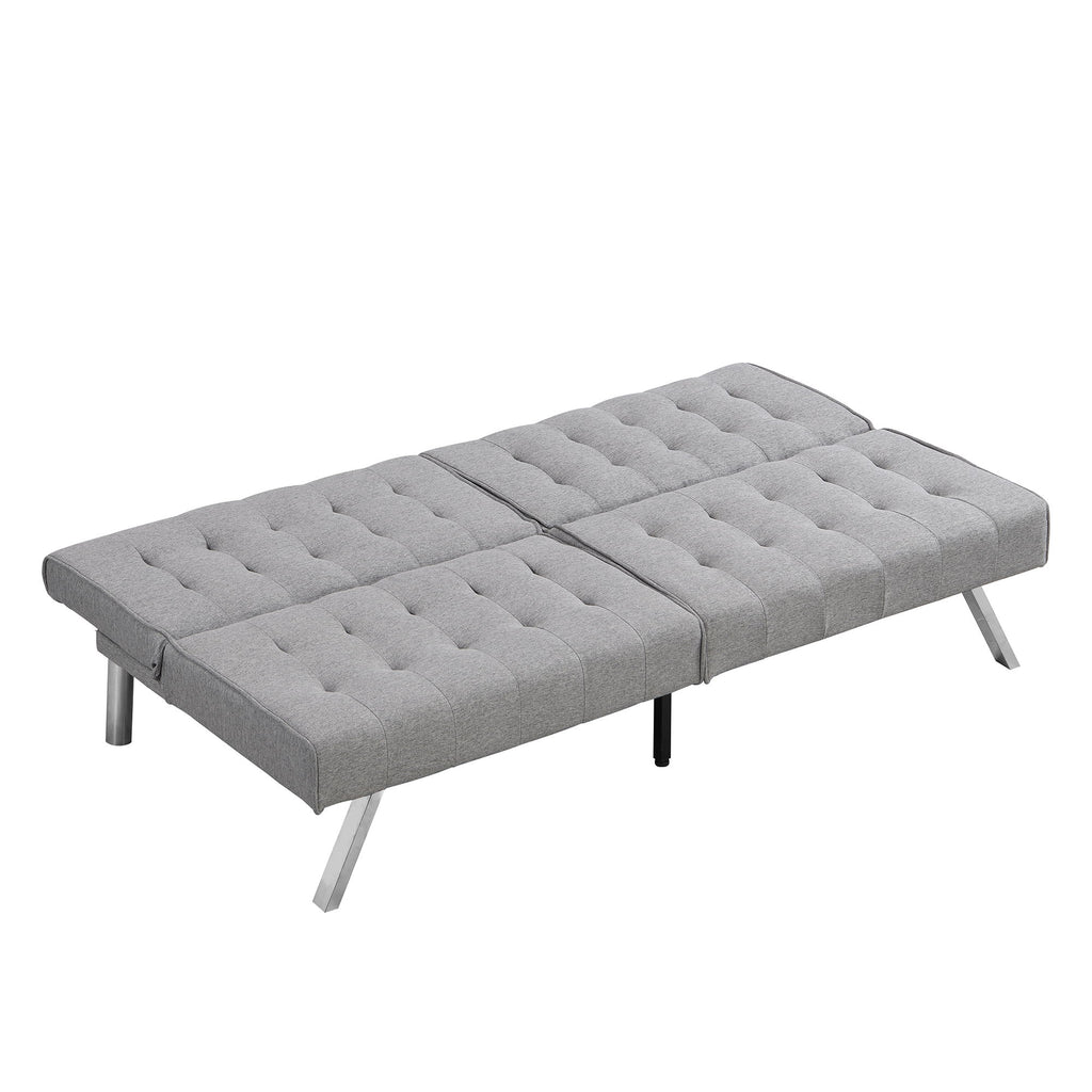 Comfortable Futon Sofa Bed - Gray