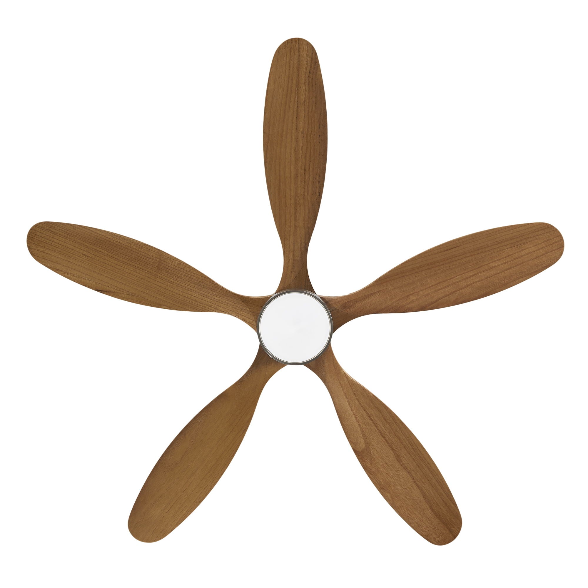 Ceiling Fan With Lights Quiet DC Motor Ceiling Fans 6 Speed Levels - Nickel
