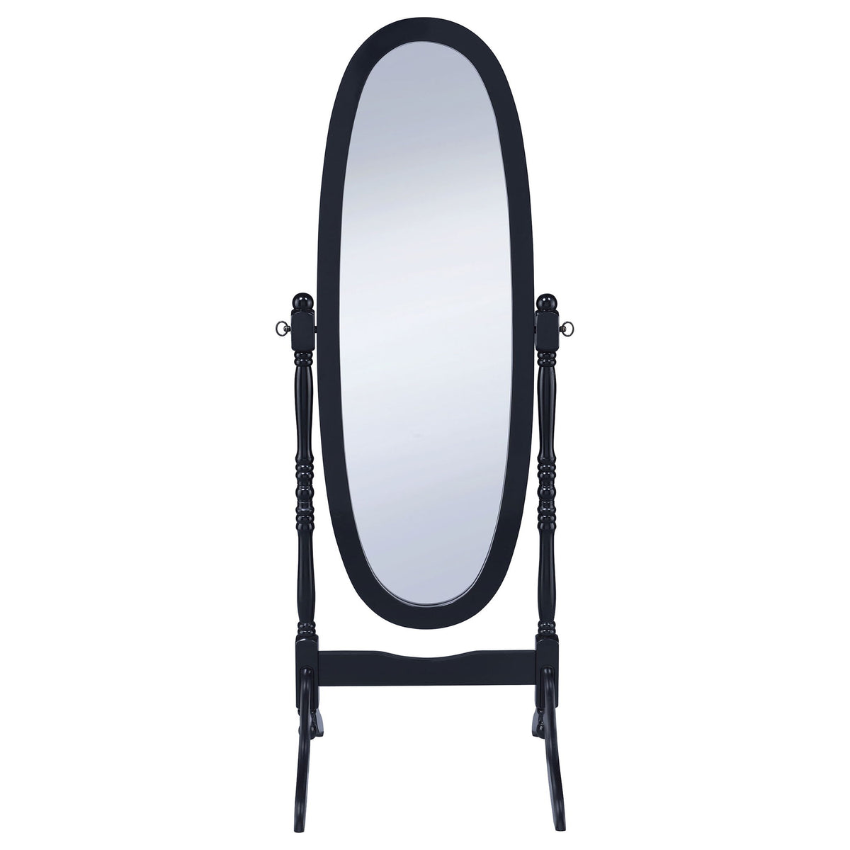 Dunne - Cheval Mirror With Oval Frame