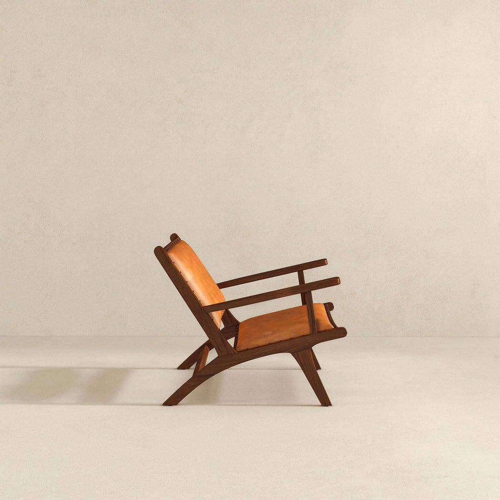 Daniel - Arm Chair - Brown / Tan