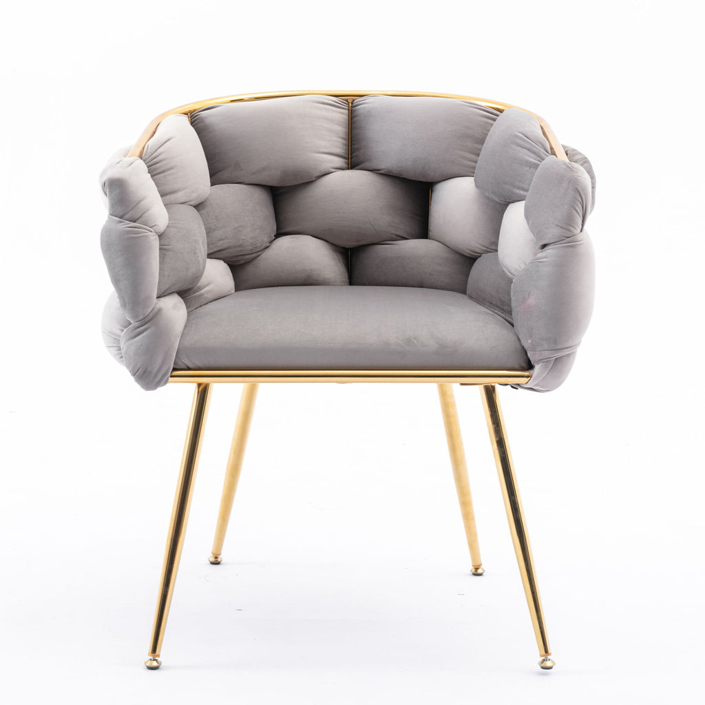 Luxury Modern Simple Leisure Single Sofa Chair Bedroom Lazy Person Household Dresser Stool Manicure Table Back Chair