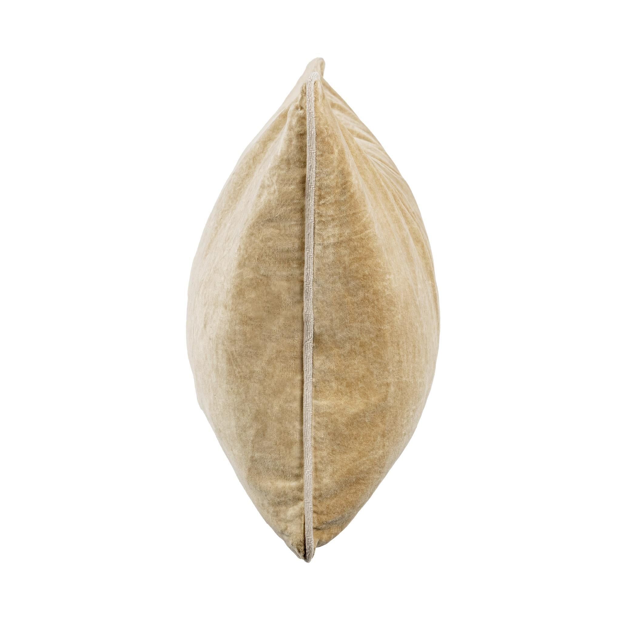 Heirloom Velvet - SLD Pillow - Wheat