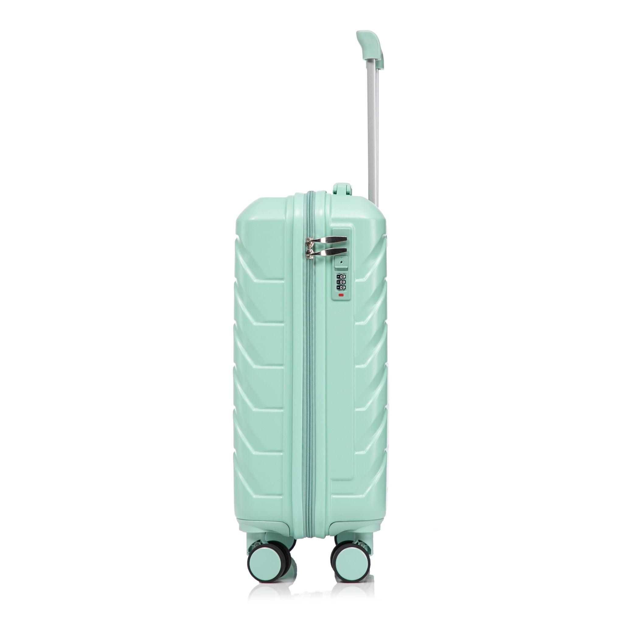 Hard Shell Travel Luggage With Scratch Resistant Surface