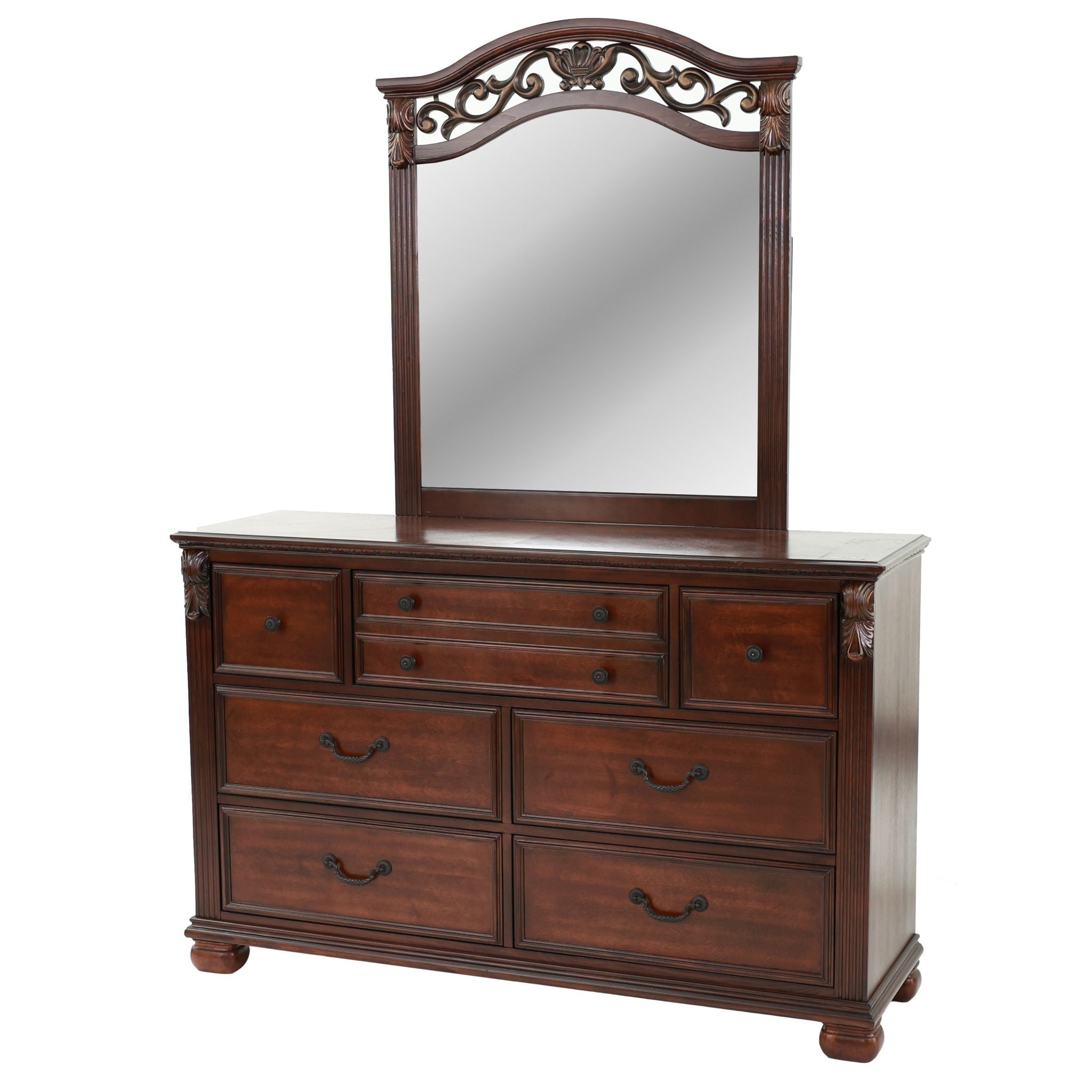 1 Piece Dresser - Cherry