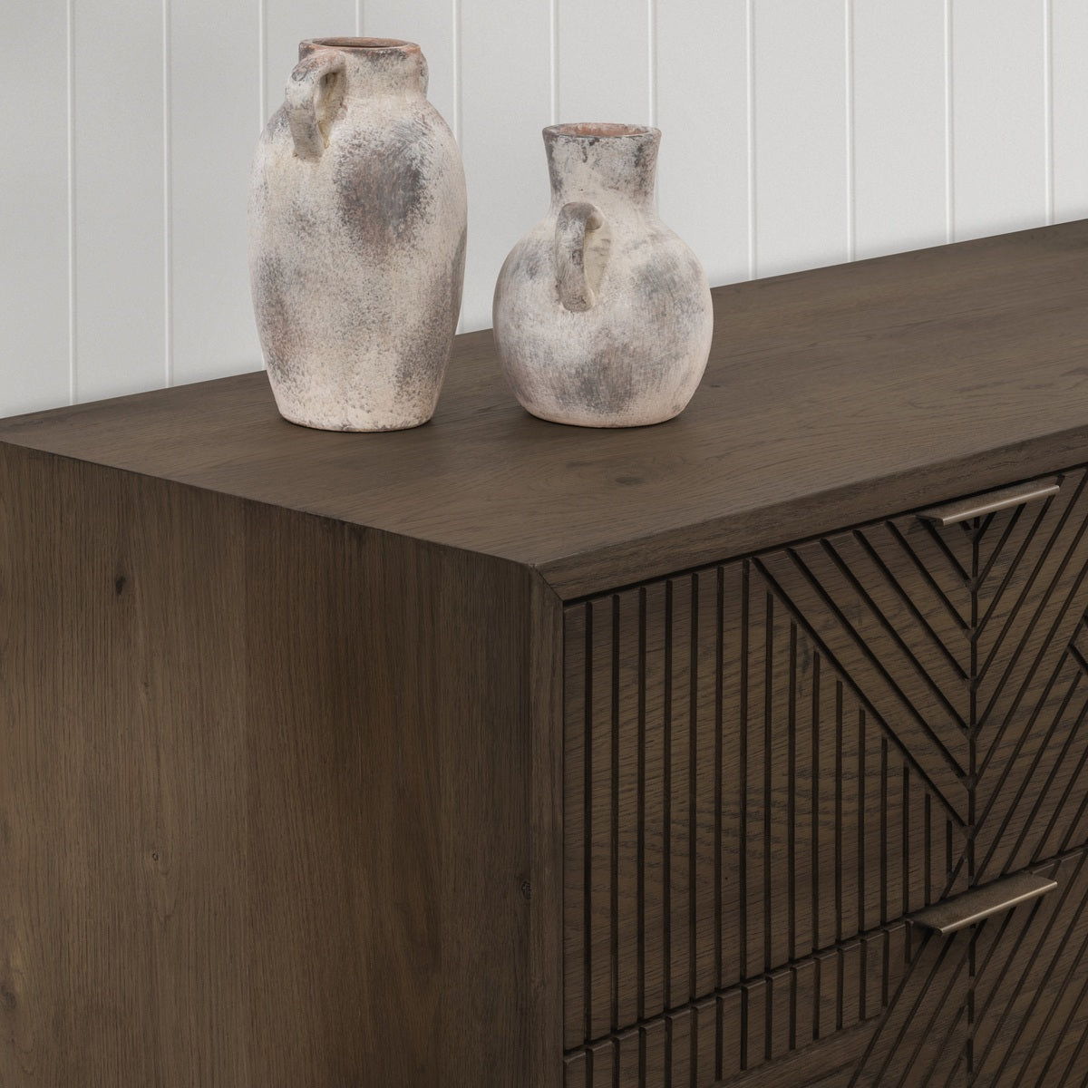 Santa - 6-Drawer Dresser - Toasted Brown