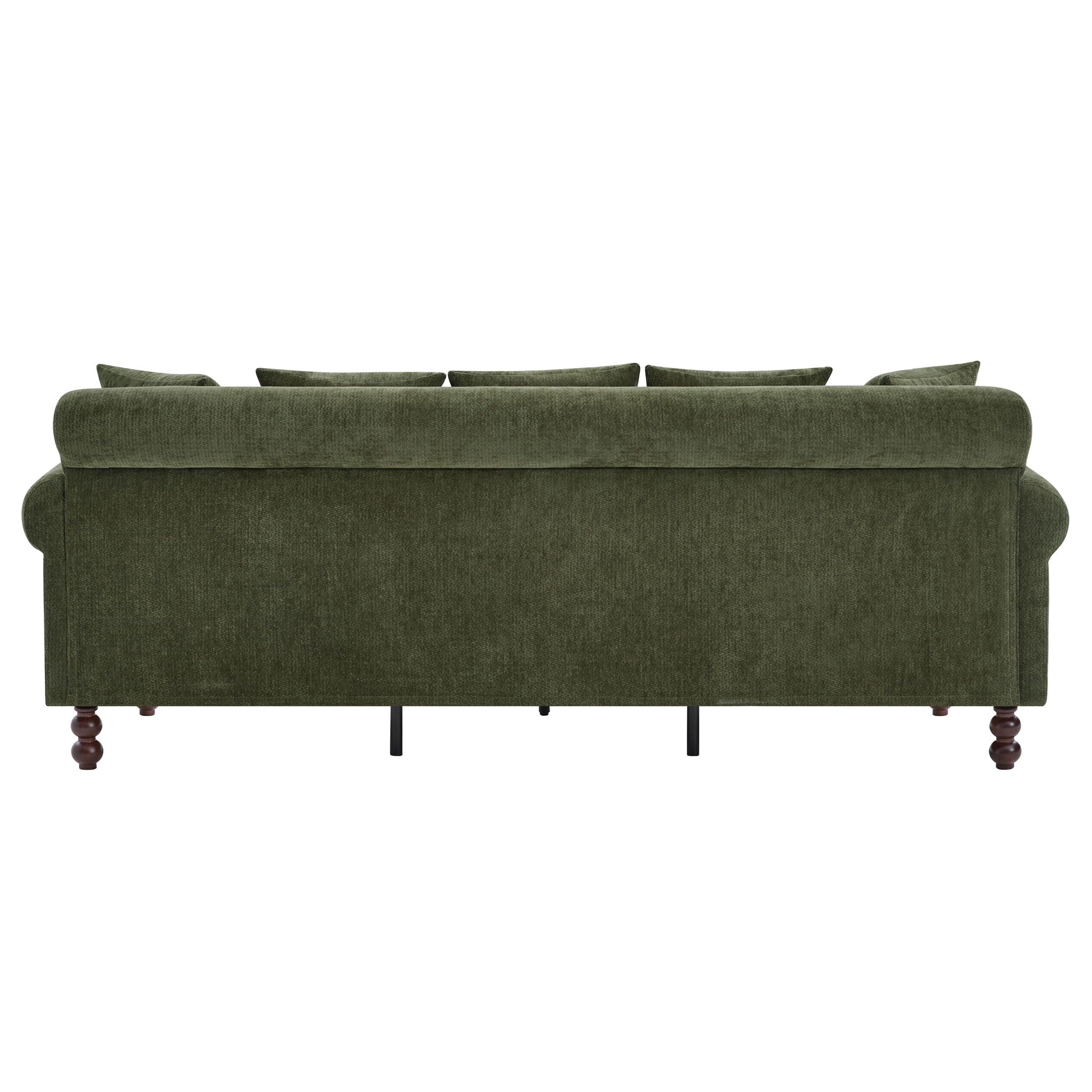 3 Seater Sofa For Living Room - Green