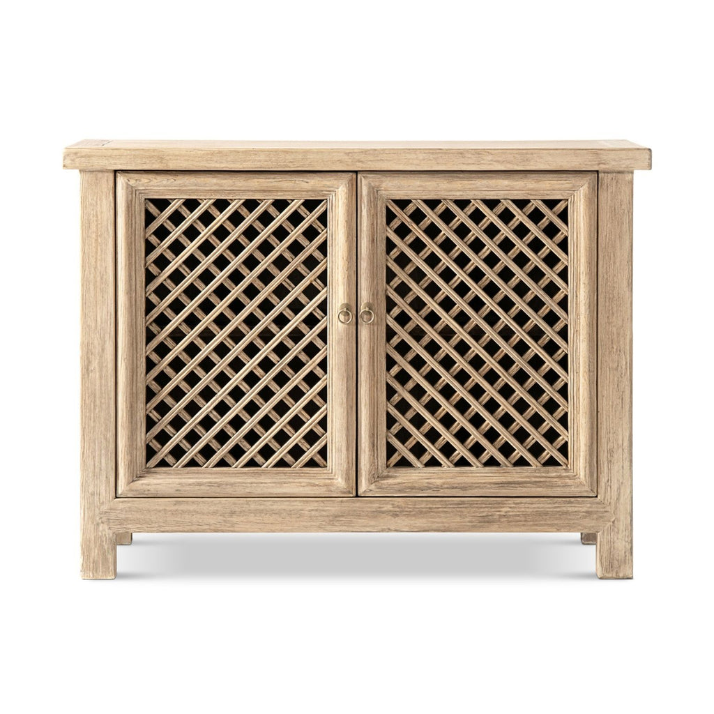 Arden - 2 Door Accent Storage Cabinet - Natural