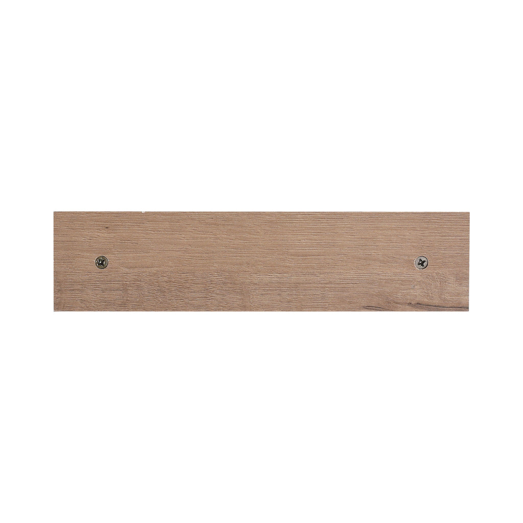 12" Wall Mounted Mirror Cabinet With Storage - Imitative Oak