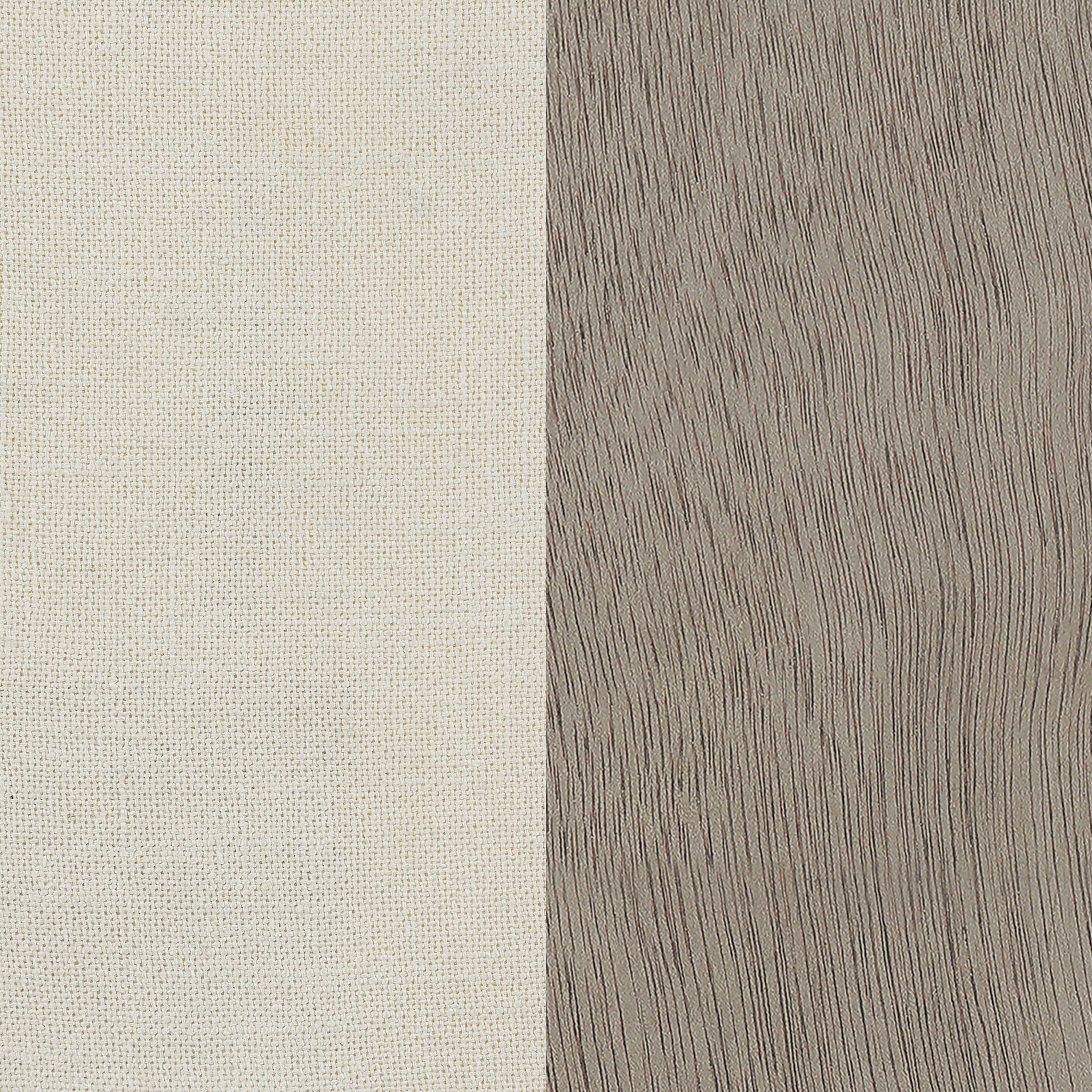 Upholstered Dining Chair With Rolled Edge Seat Back (Set of 2) - Beige