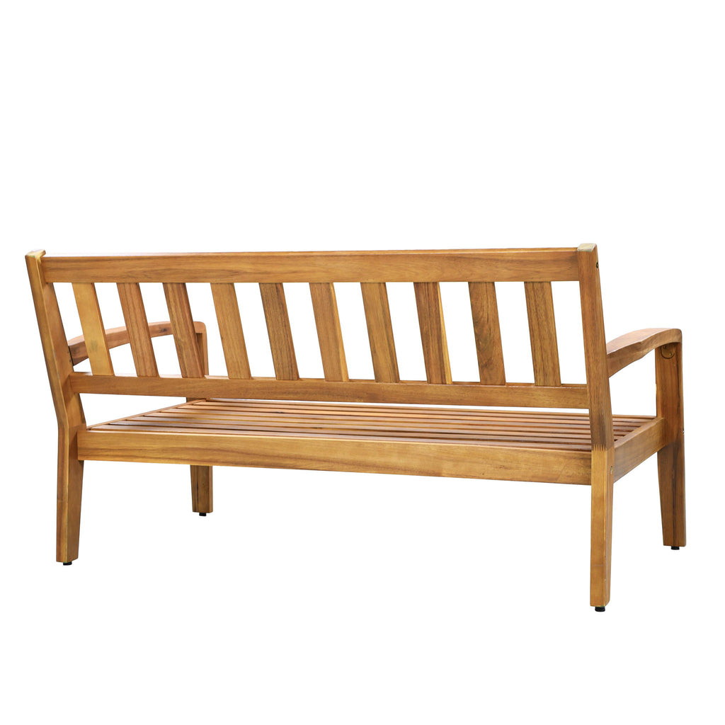 2 Piece Outdoor Conversation Set (Loveseat & Coffee Table With Water-Resistant Cushions)