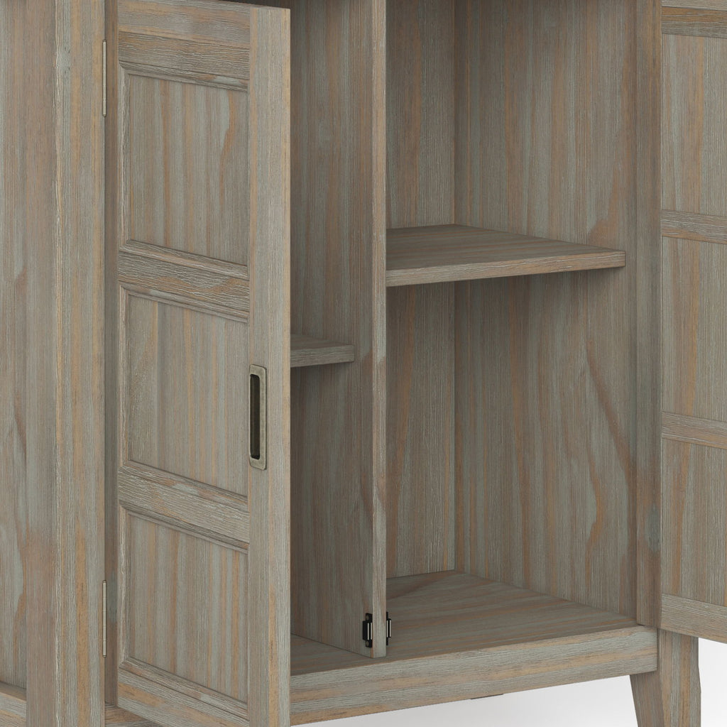 Burlington - Low Storage Cabinet - Light Brown