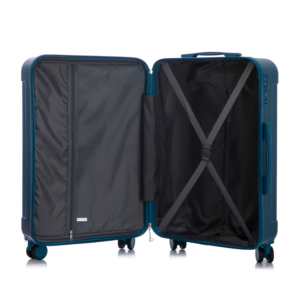 Spinner Luggage Set 20" / 24"/ 28", Lightweight Hard Shell With 360° Silent Wheels