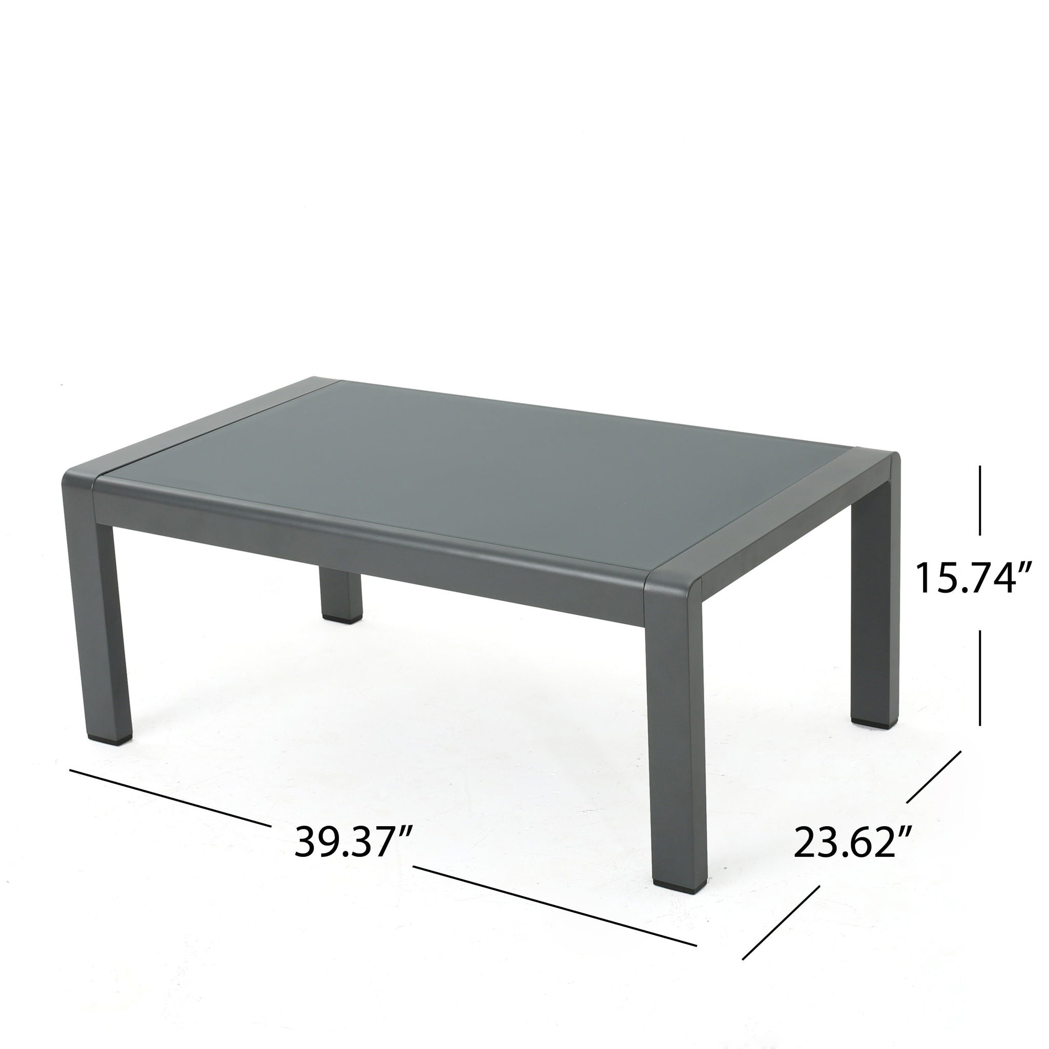 Cape Coral - 4 Pieces Outdoor Patio Chat Set