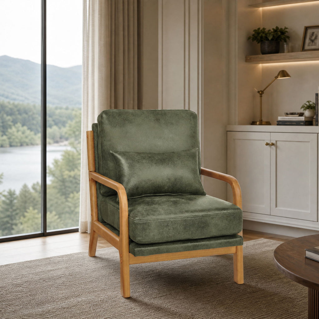 Lounge Chair Compact Design For Living Room