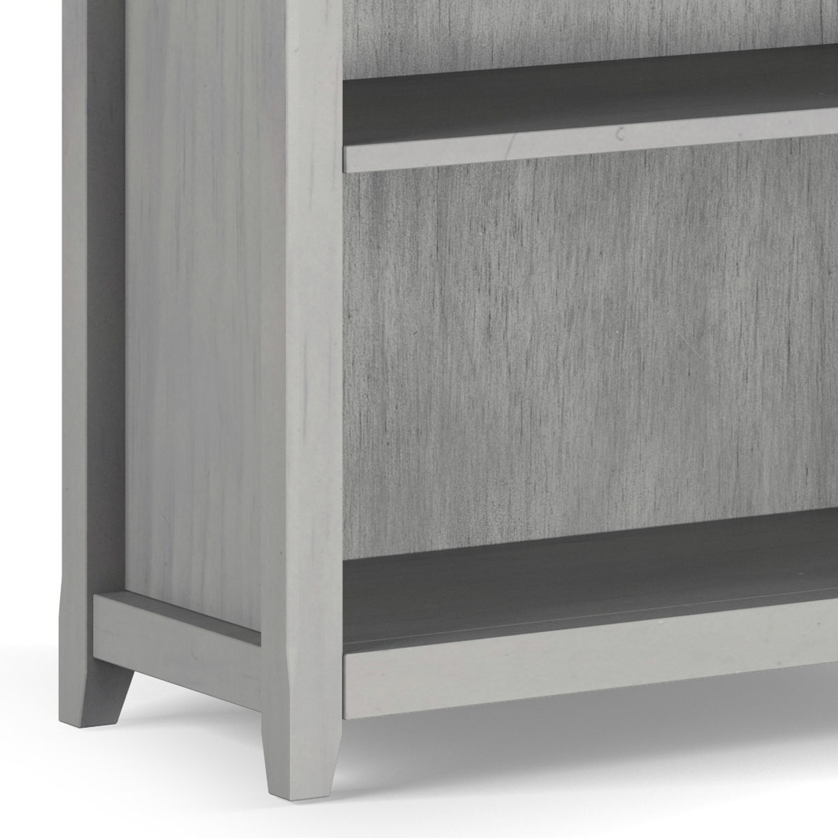 Amherst - 5 Shelf Bookcase - Gray