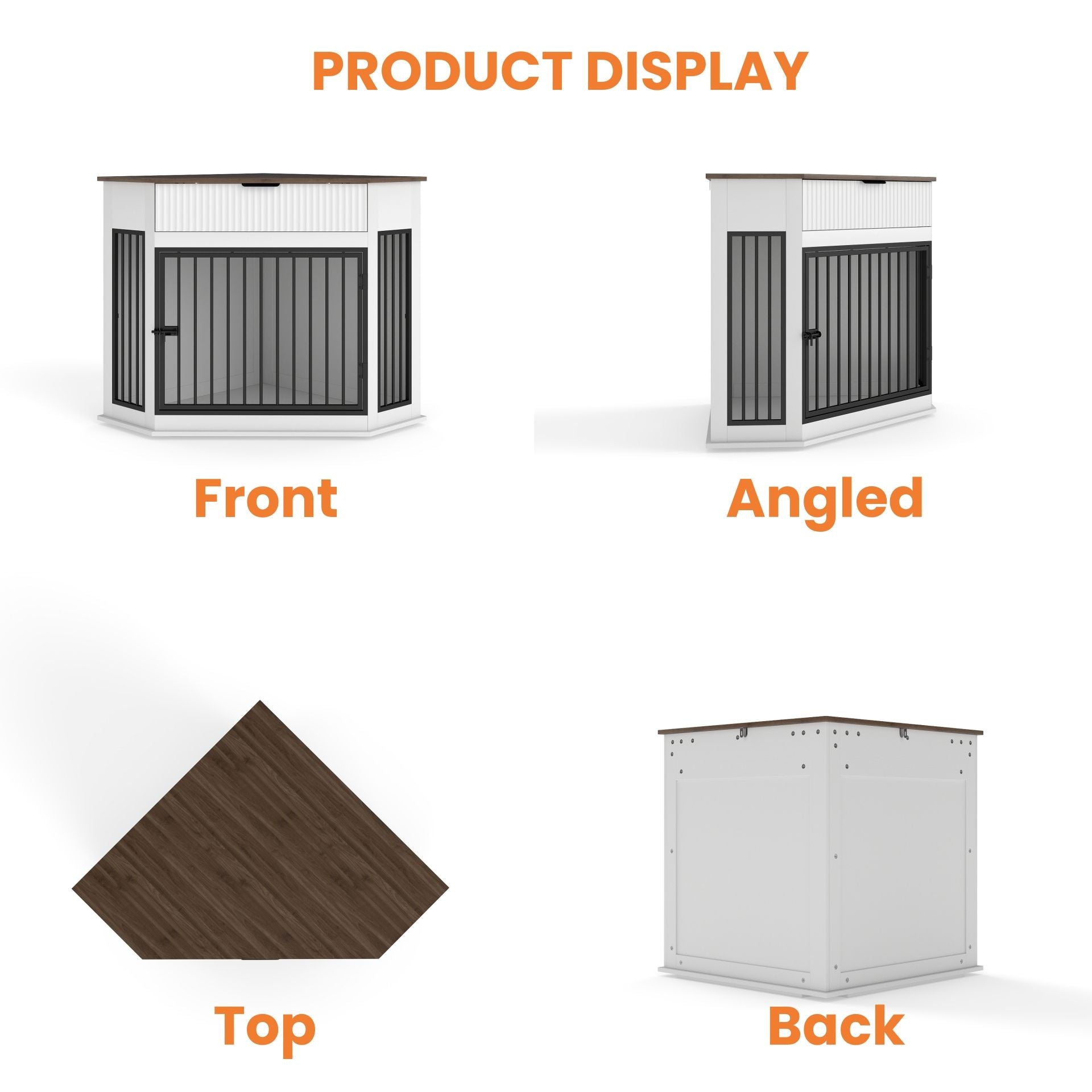 Corner Dog Crate