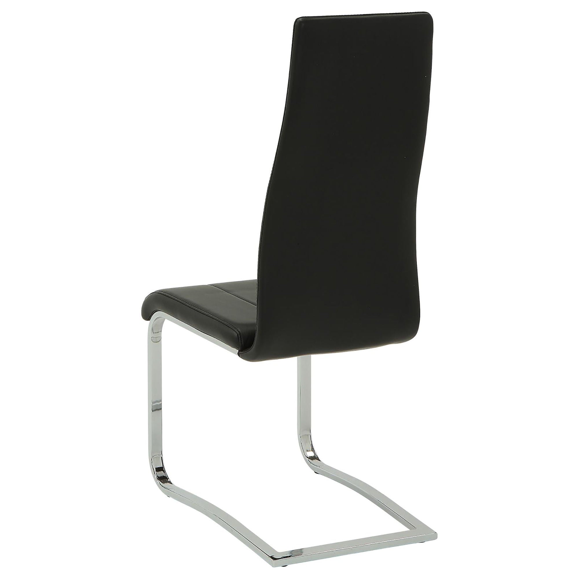 High Back Side Chairs Dining Chairs With Padded Upholstery (Set of 4)