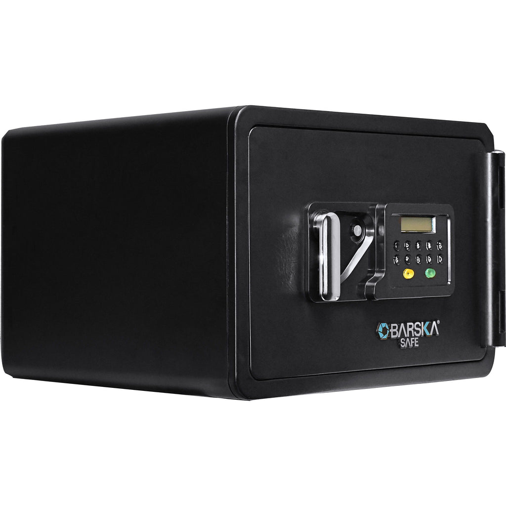 0.54 Cubic Ft Keypad Fireproof Security Safe - Black