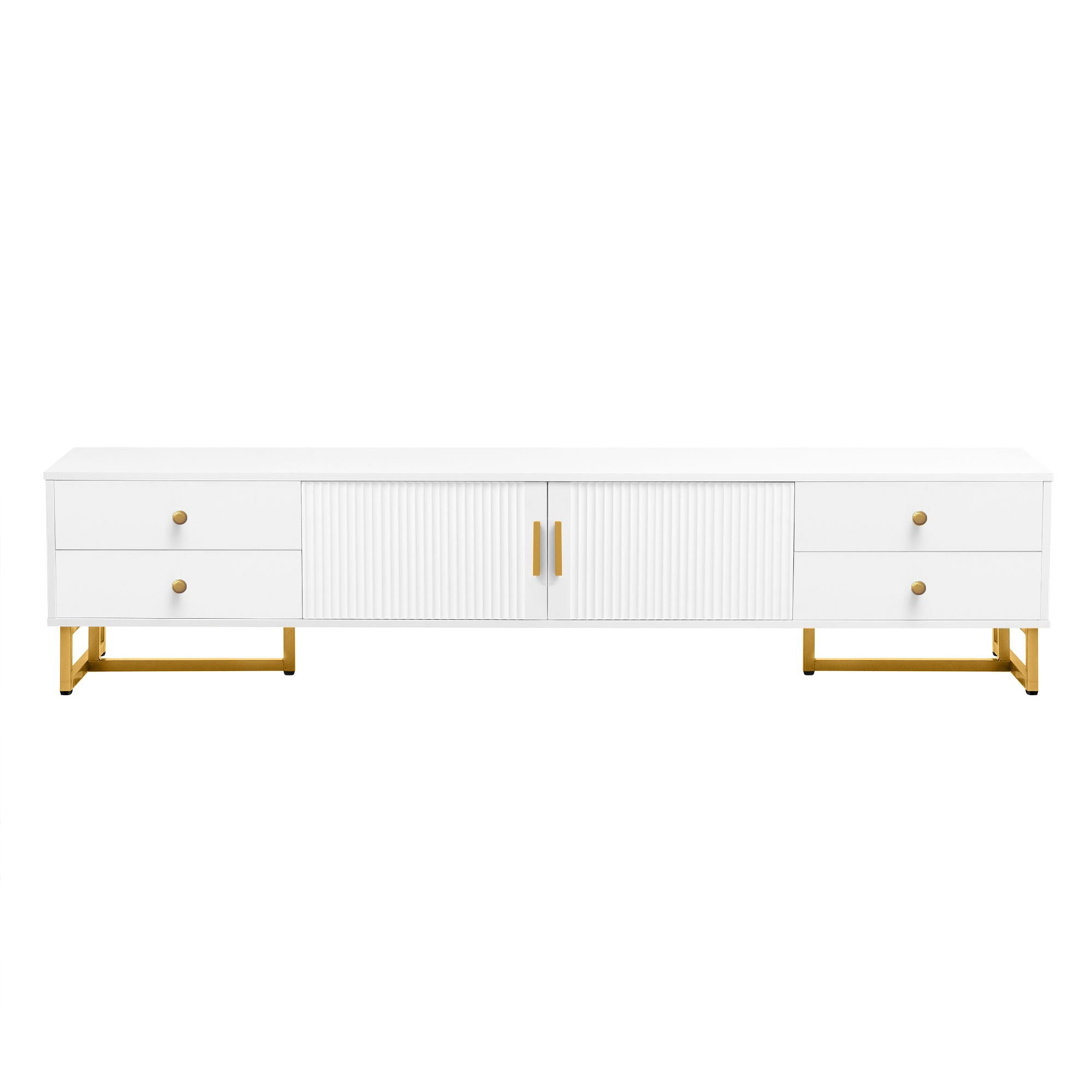 TV Stand With Storage For Living Room