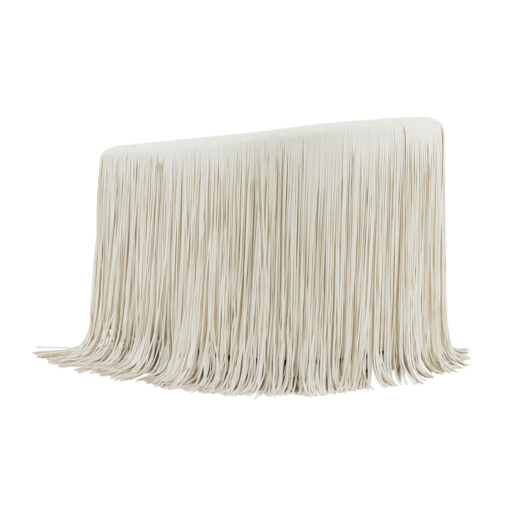 Isle - Swivel Chair With Fringe Accent