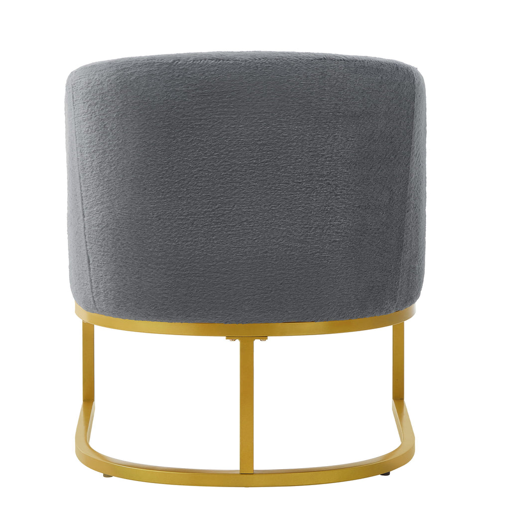 Upholstered Reading Accent Armchair For Living Room