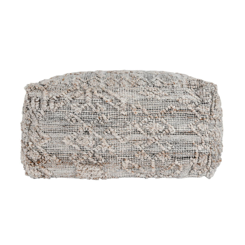 Tundra - Pouf - Gray Multi