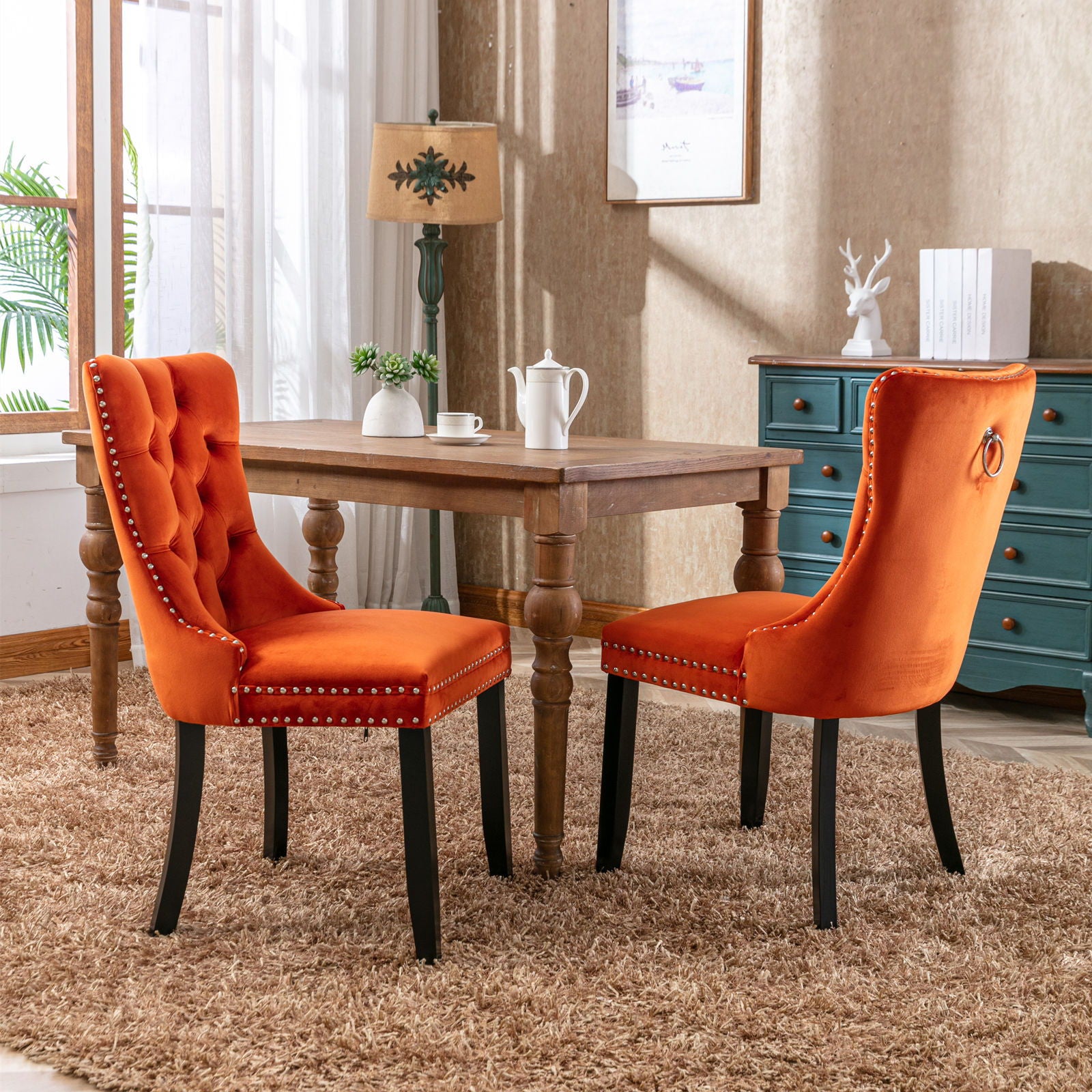 Nikki - High-End Tufted Dining Chair (Set of 2)