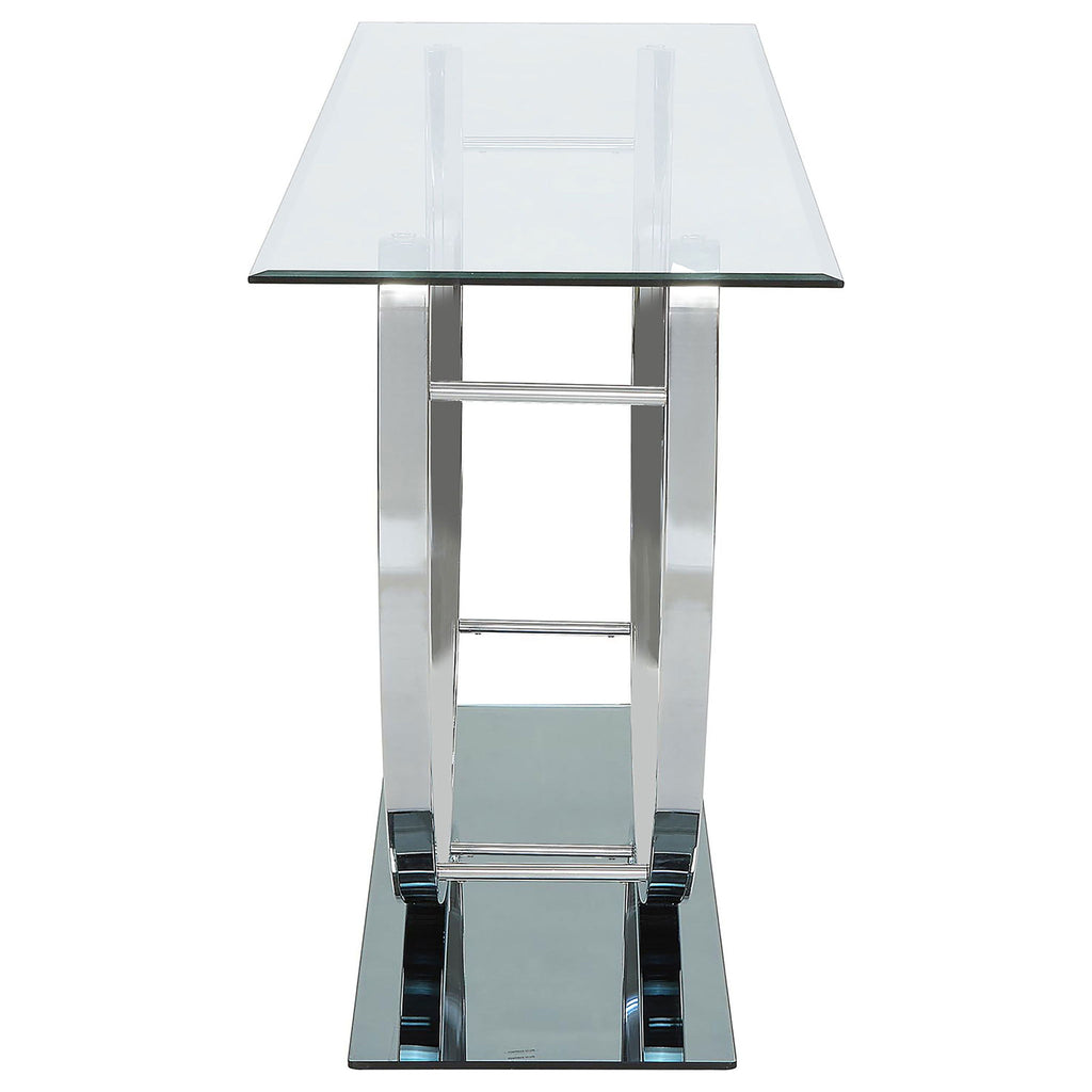 Garrett - Console Table - Chrome