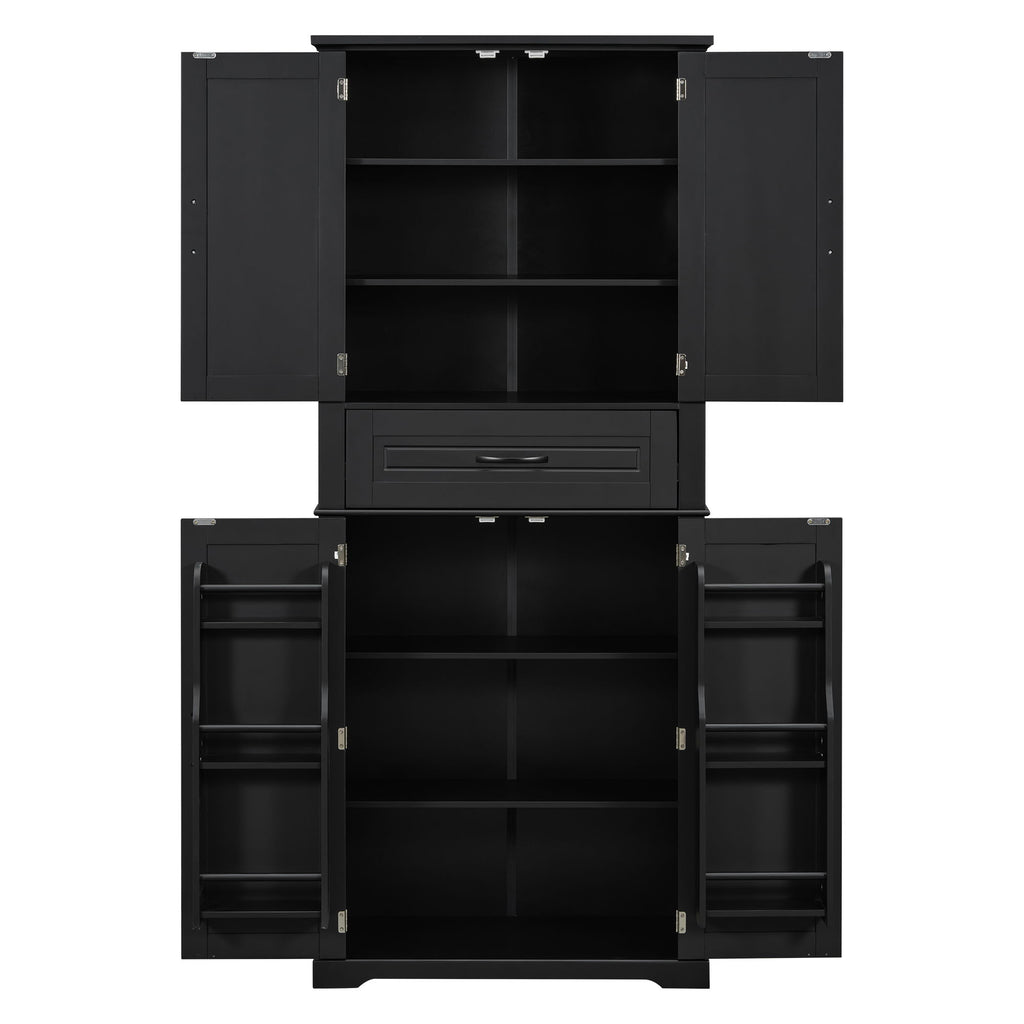 Bathroom Storage Cabinet With Multifunctional Storage Space, Drawer With Slide Rails, Adjustable Shelf