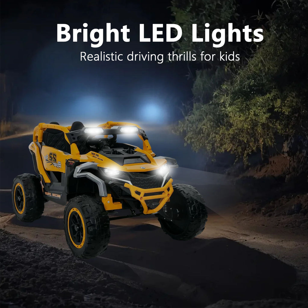 Ride On Kids Electric Truck With Remote Control, Front & Rear Suspension
