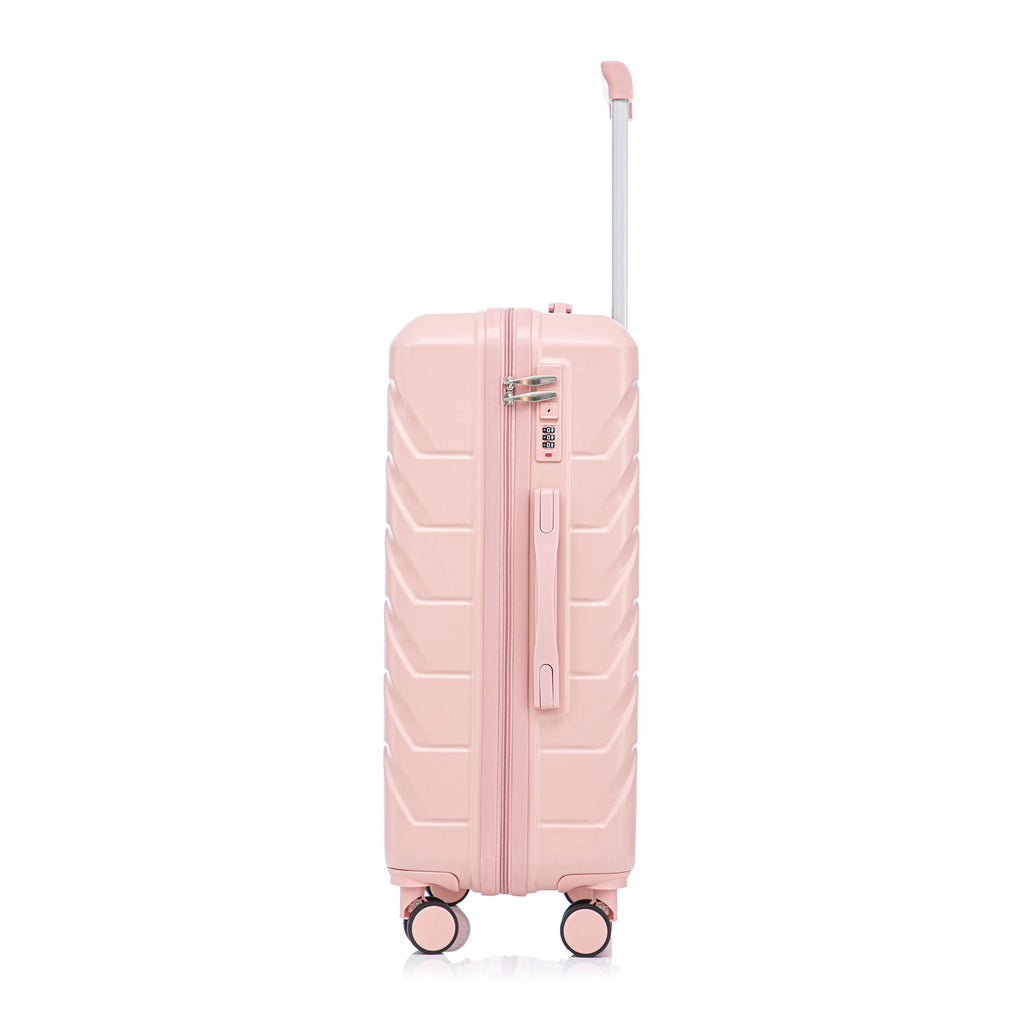 3 Pieces Set 20" / 24" / 28" Spinner Wheel Luggage With Combination Lock