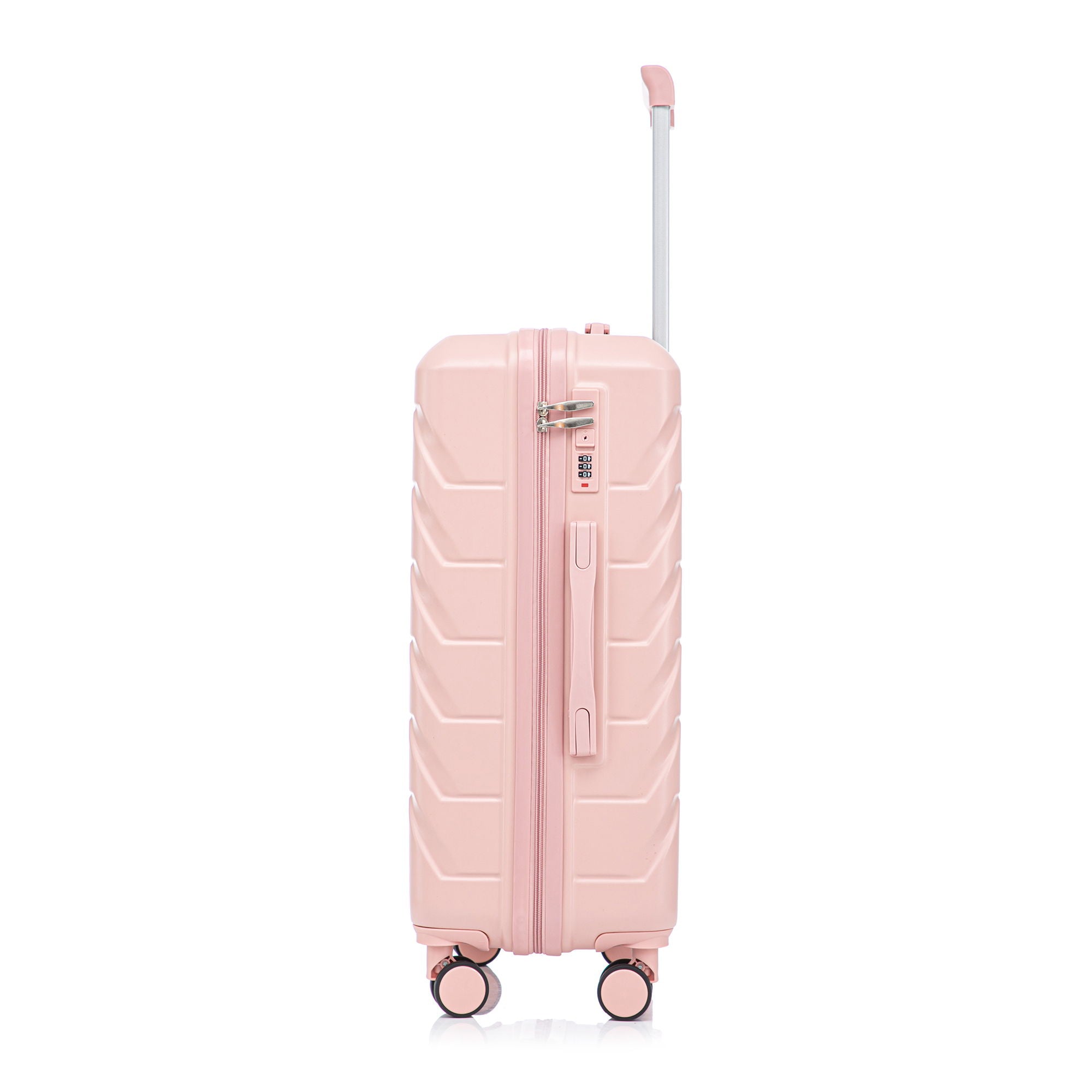 3 Pieces Set 20" / 24" / 28" Spinner Wheel Luggage With Combination Lock