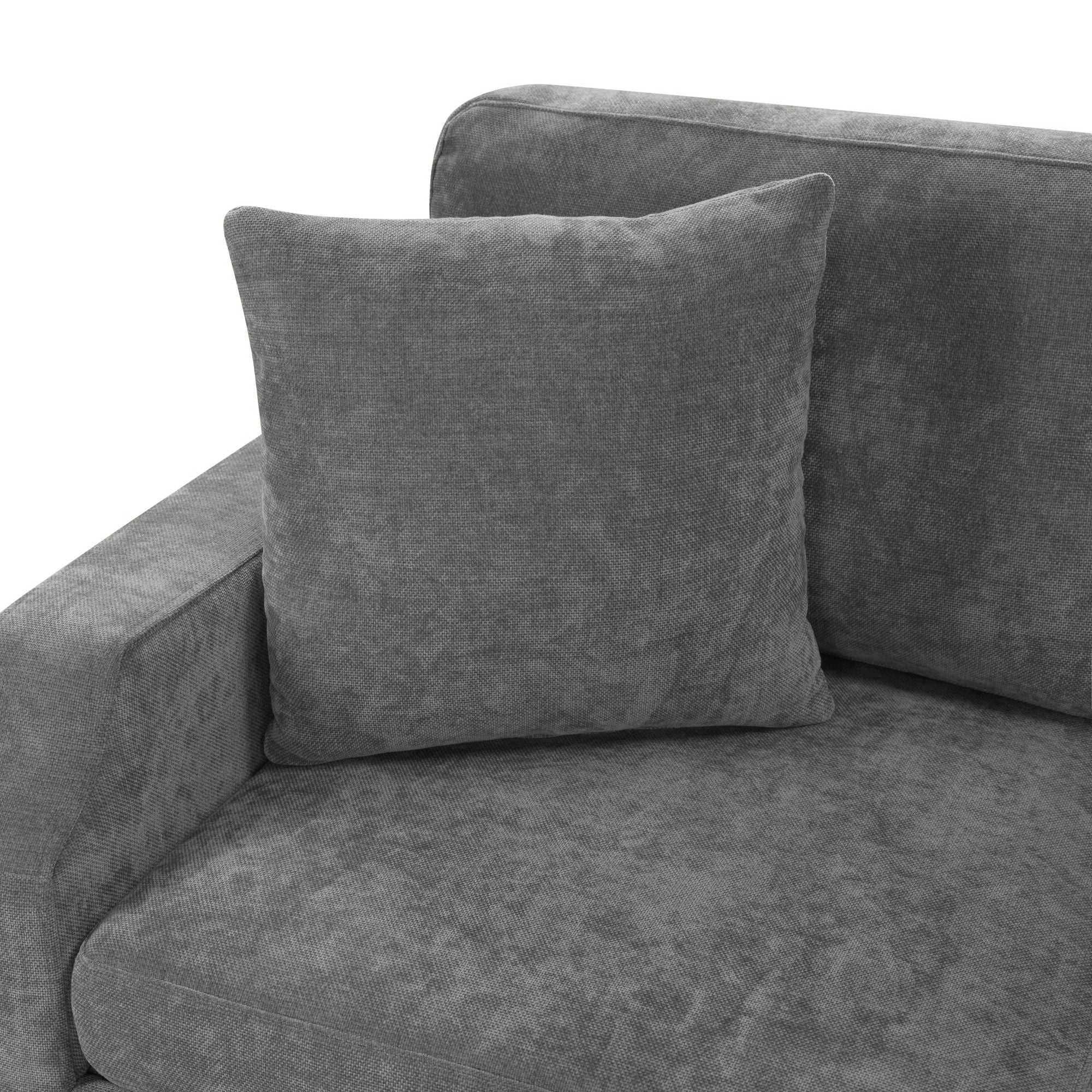 Modern L Shaped Sectional Sofa Bed With Hidden Storage Upholstery