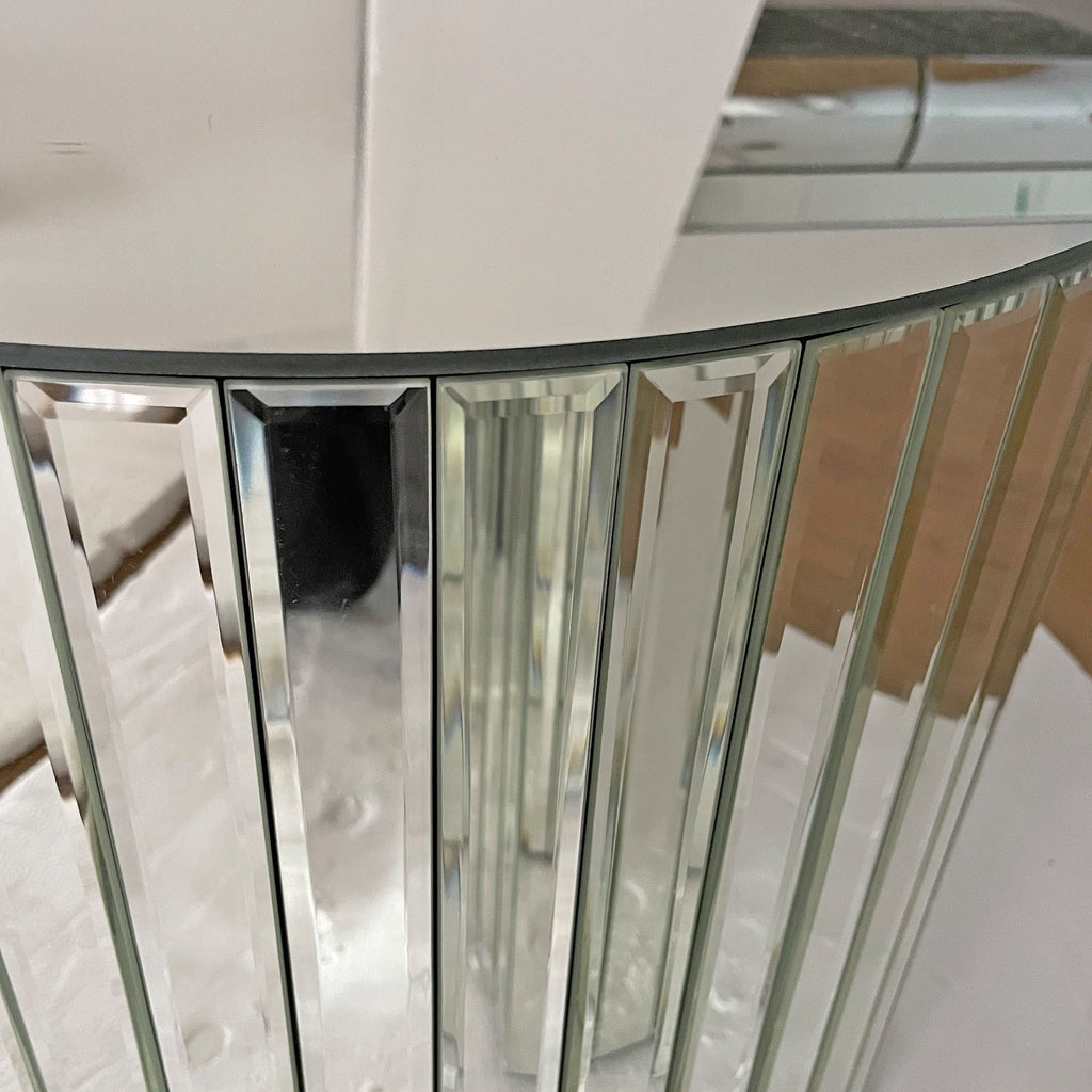 Coffee Table - Silver / Mirror