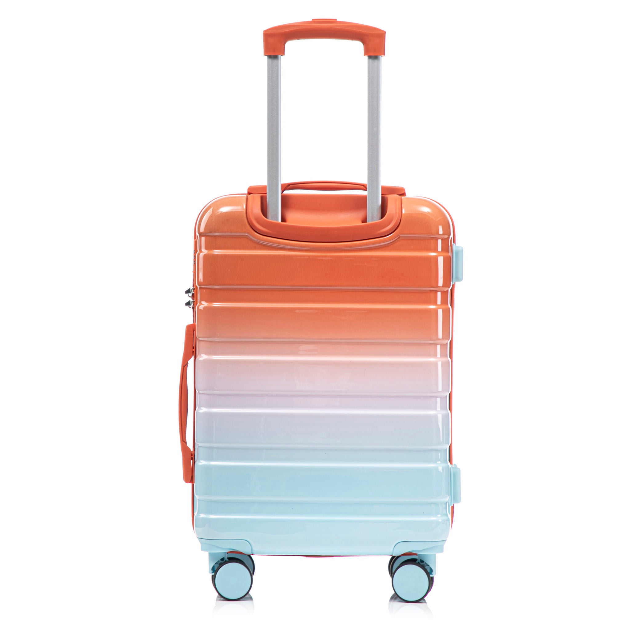 Luggage Set 14" / 20" With Combination Lock And Cosmetic Case