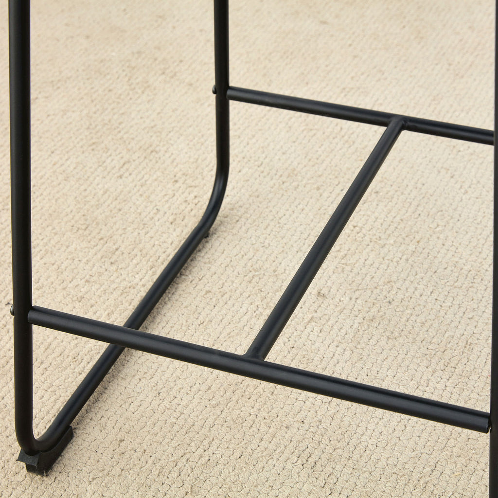 Retro Bar Chairs, Comfortable Stools (Set of 2)