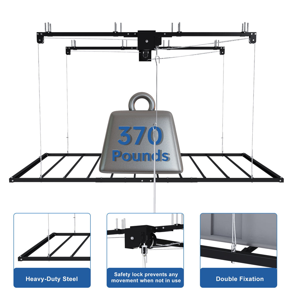 Overhead Garage Storage Rack For Ceilings