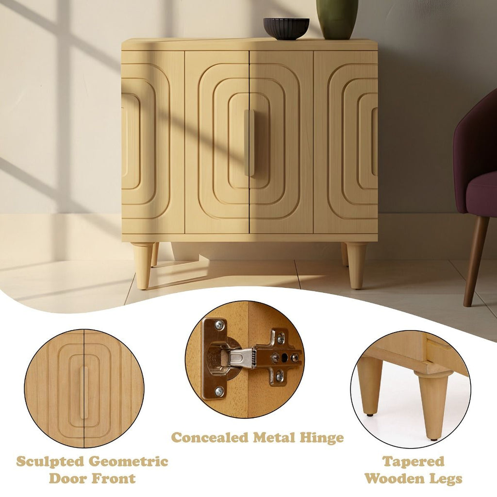 Lore - Cabinet - Natural Oak