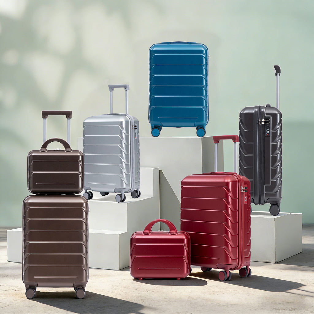 Spinner Luggage Set & Combination Lock
