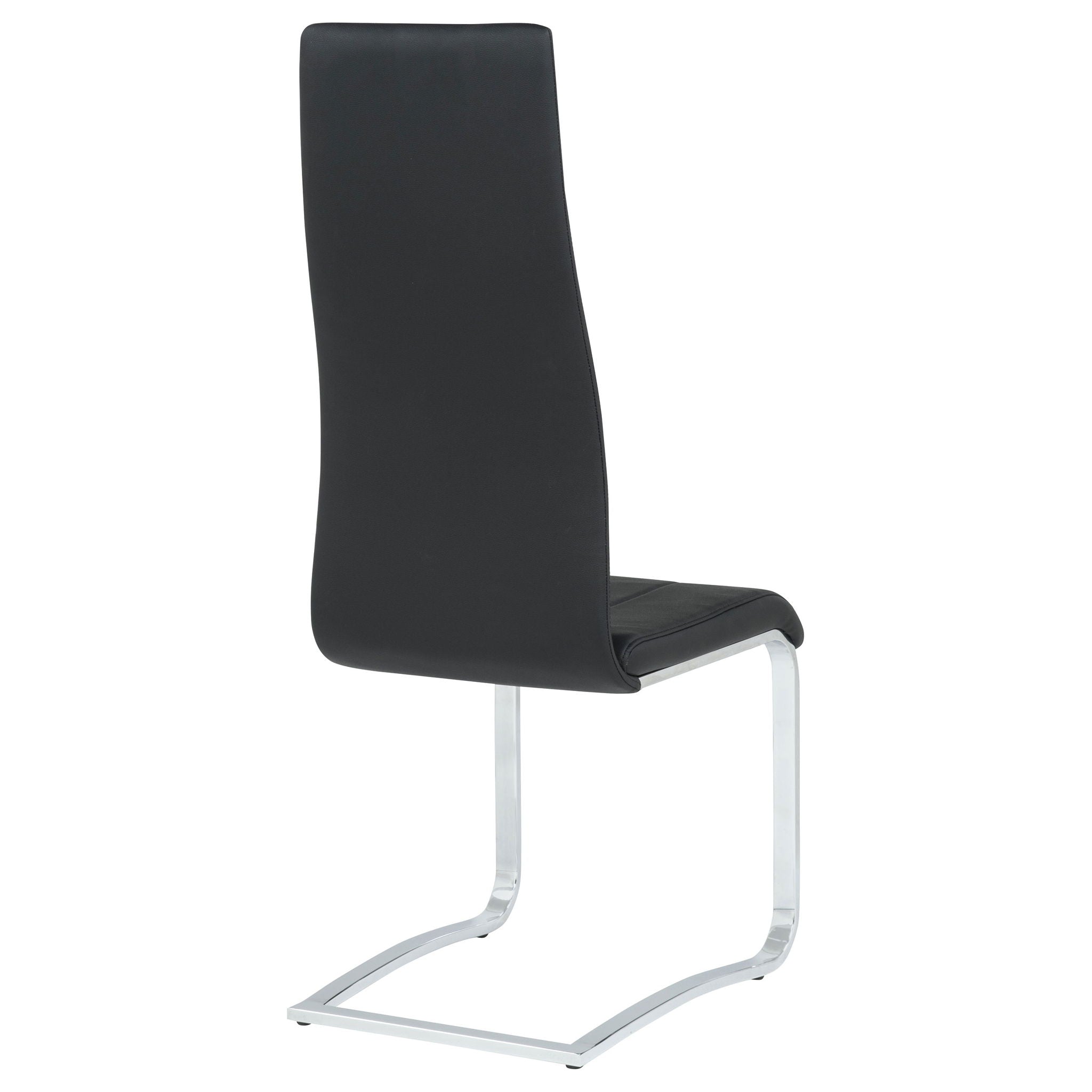 High Back Side Chairs Dining Chairs With Padded Upholstery (Set of 4)