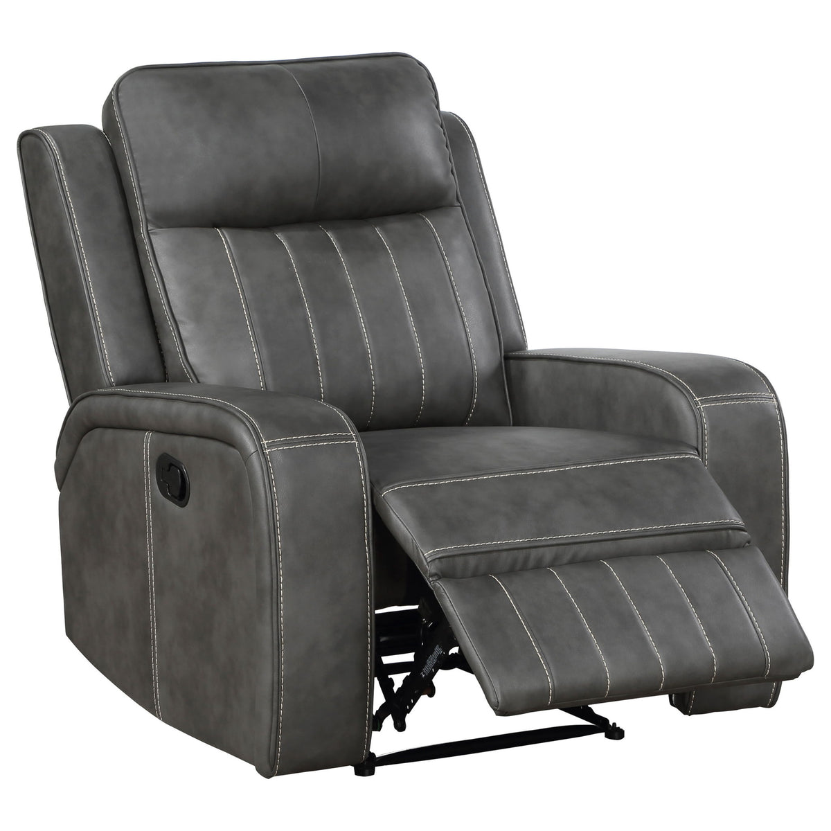 Mckinley - 3 Piece Reclining Sofa Set - Gray